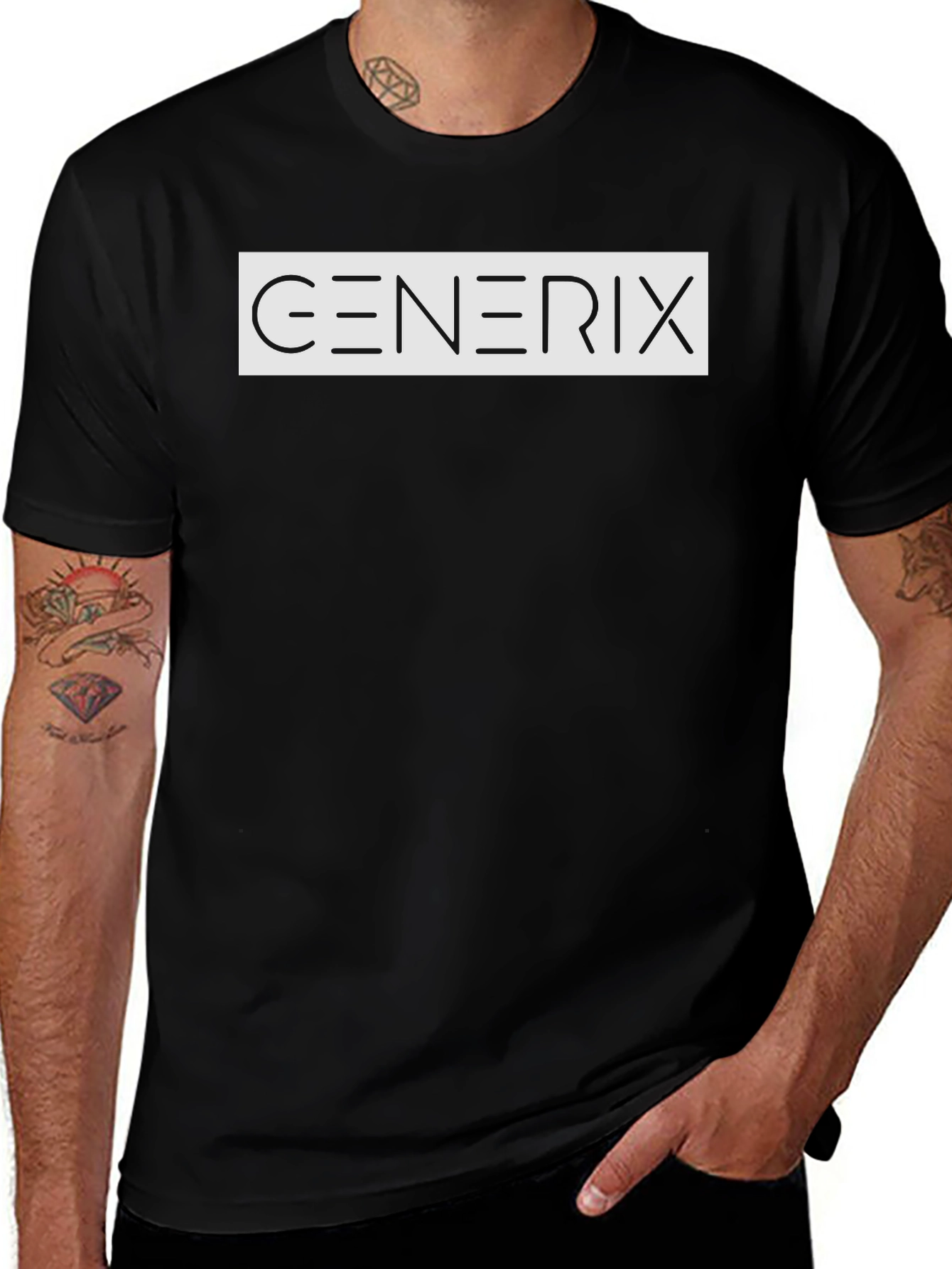Generix Black T-Shirt