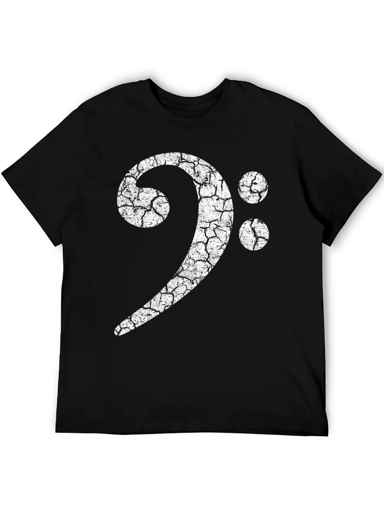 Bass Clef Graphic Tee - Music Lover Shirt