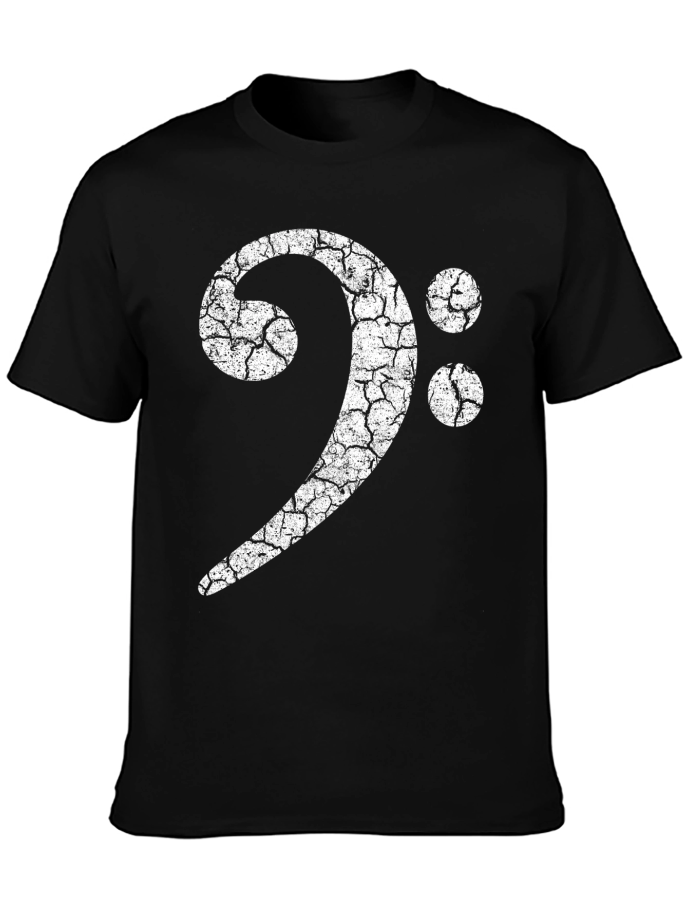 Bass Clef Graphic Tee - Music Lover Shirt