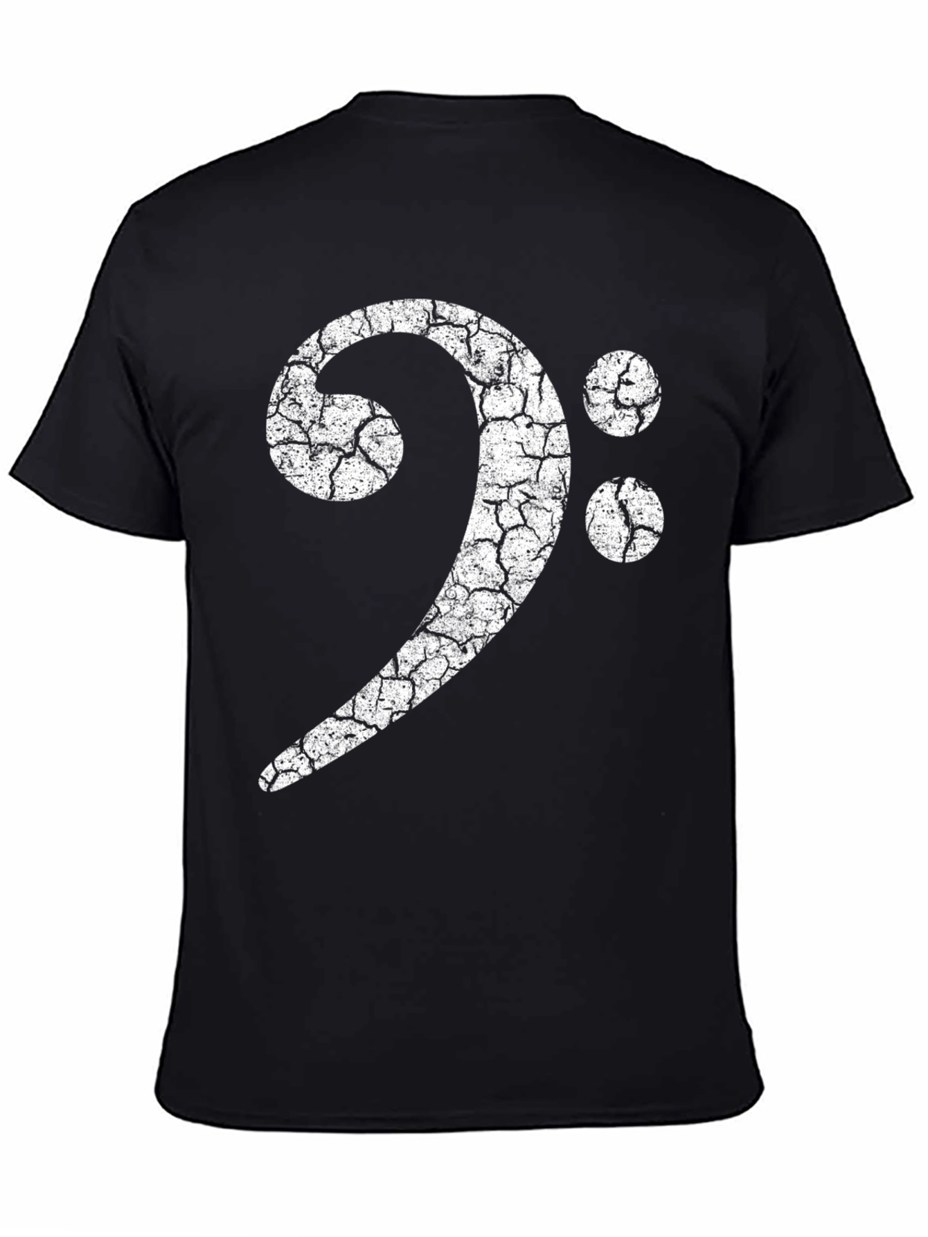 Bass Clef Graphic Tee - Music Lover Shirt