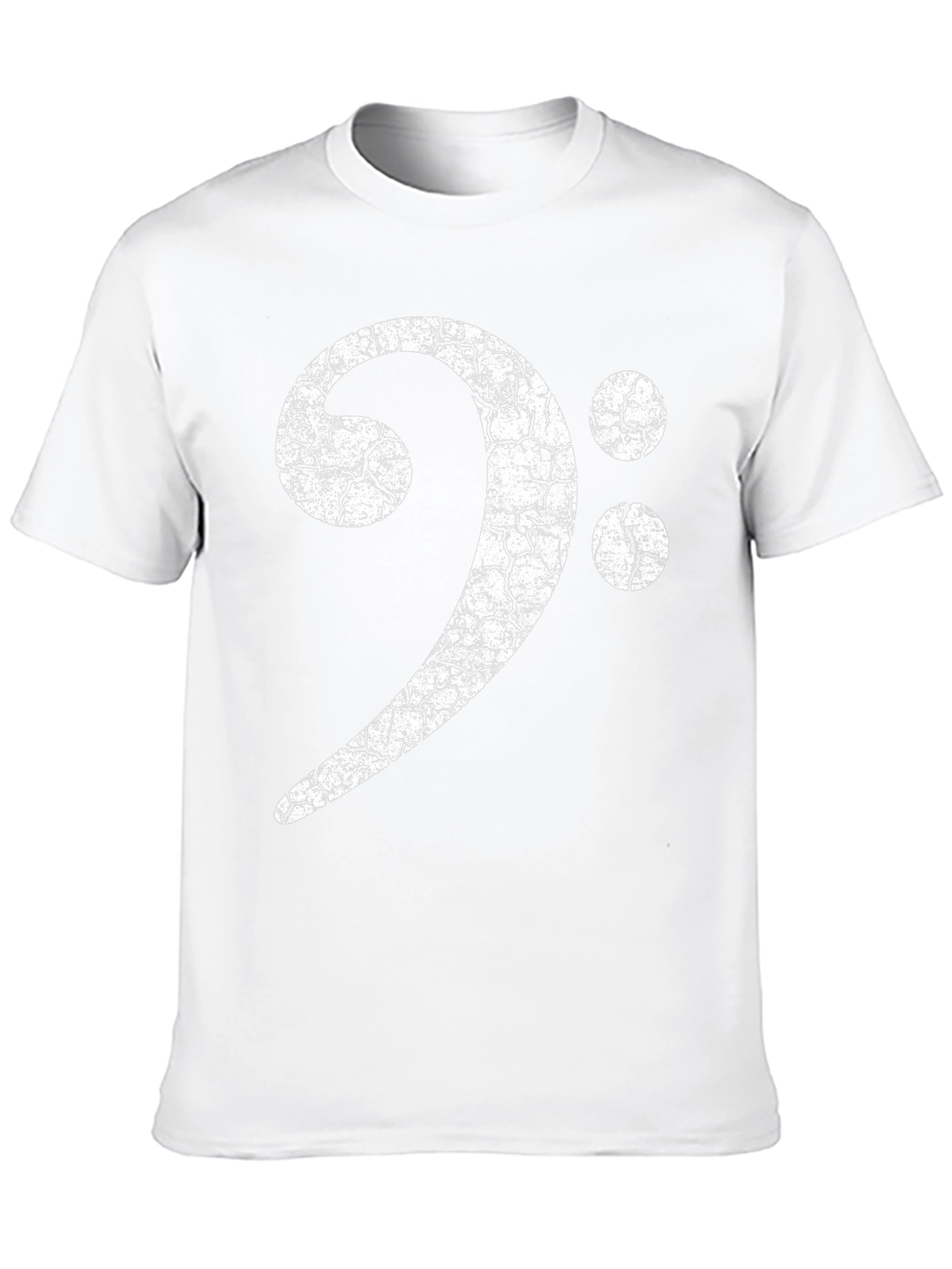 Bass Clef Graphic Tee - Music Lover Shirt