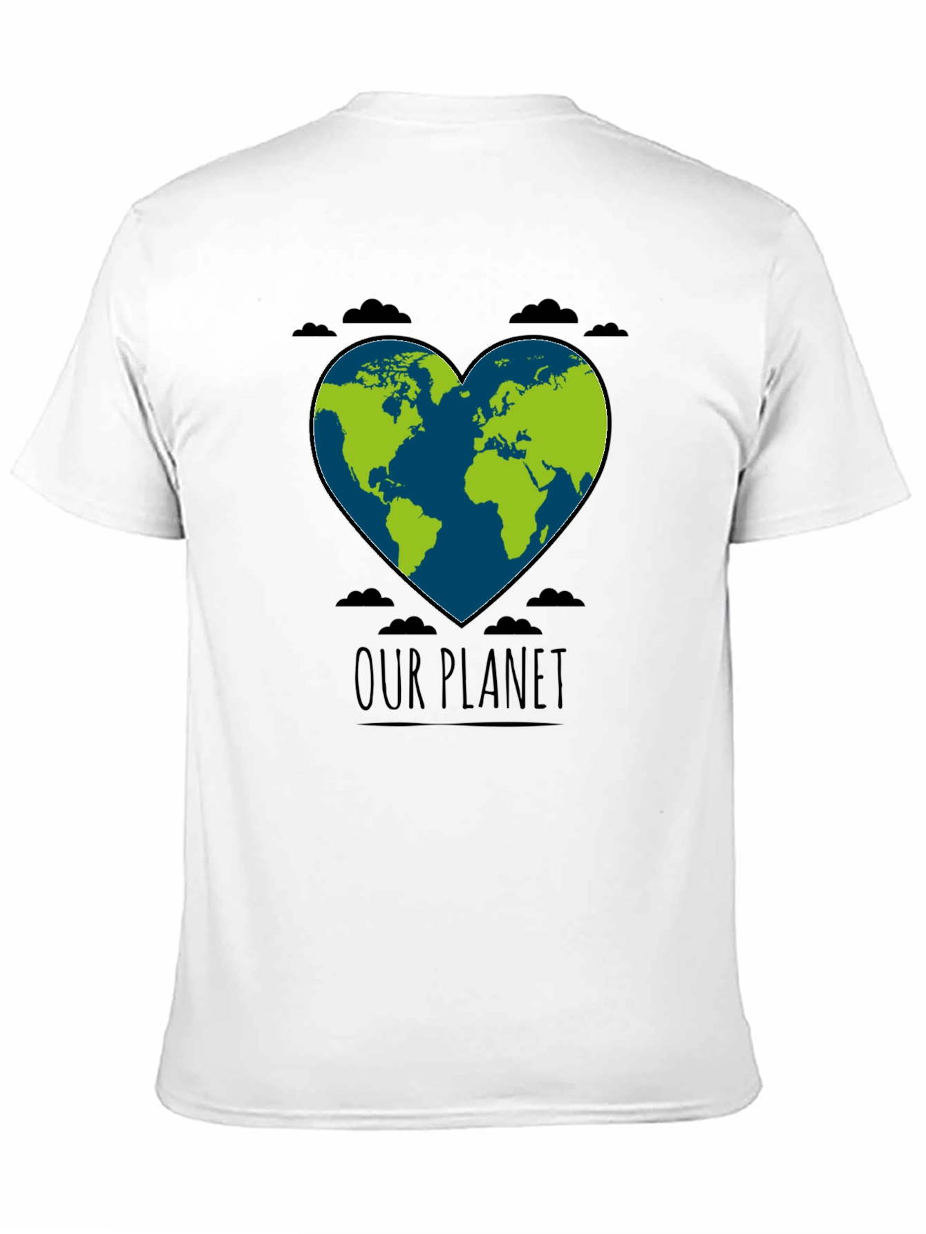 Our Planet Heart Earth T-Shirt