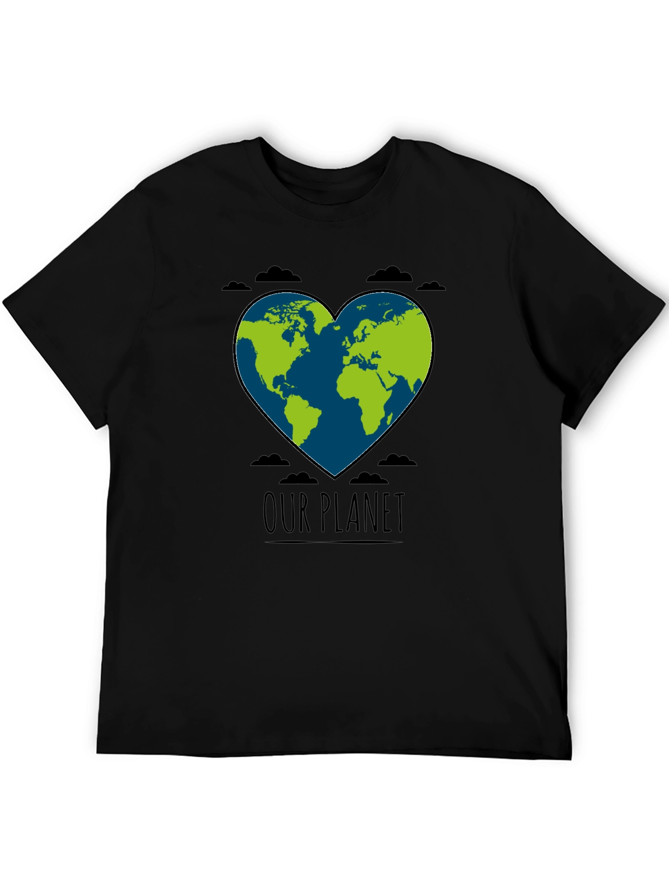 Our Planet Heart Earth T-Shirt