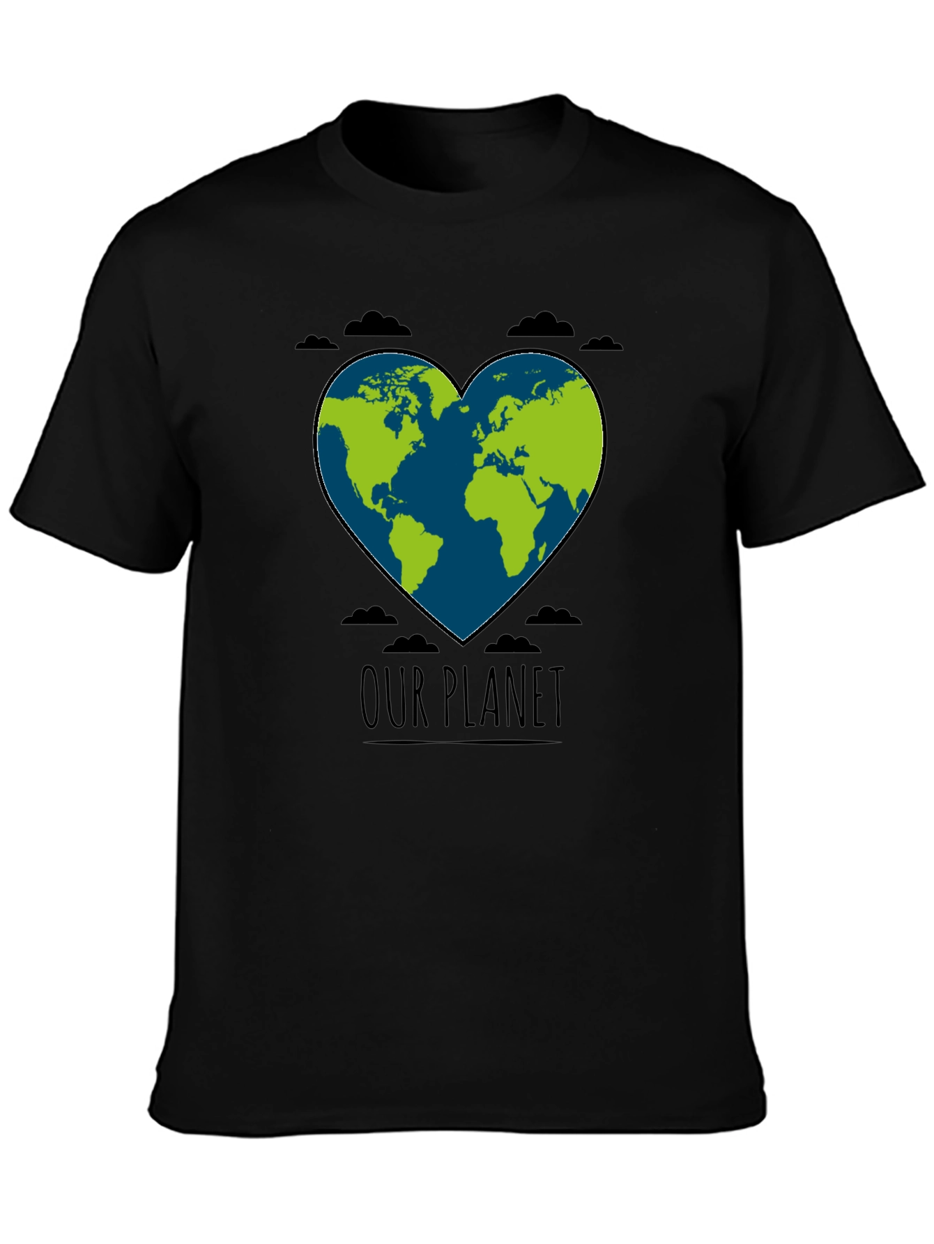 Our Planet Heart Earth T-Shirt