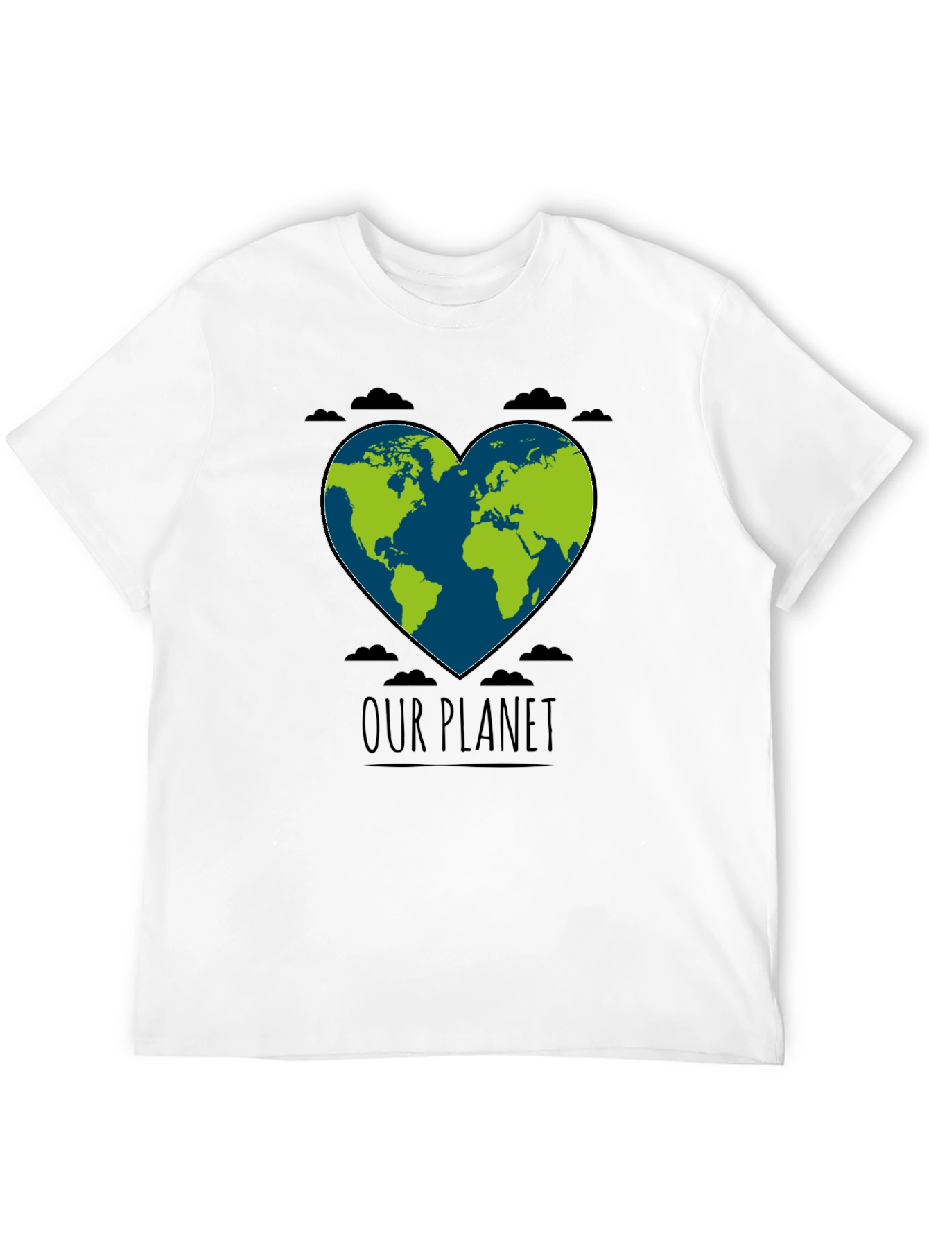 Our Planet Heart Earth T-Shirt