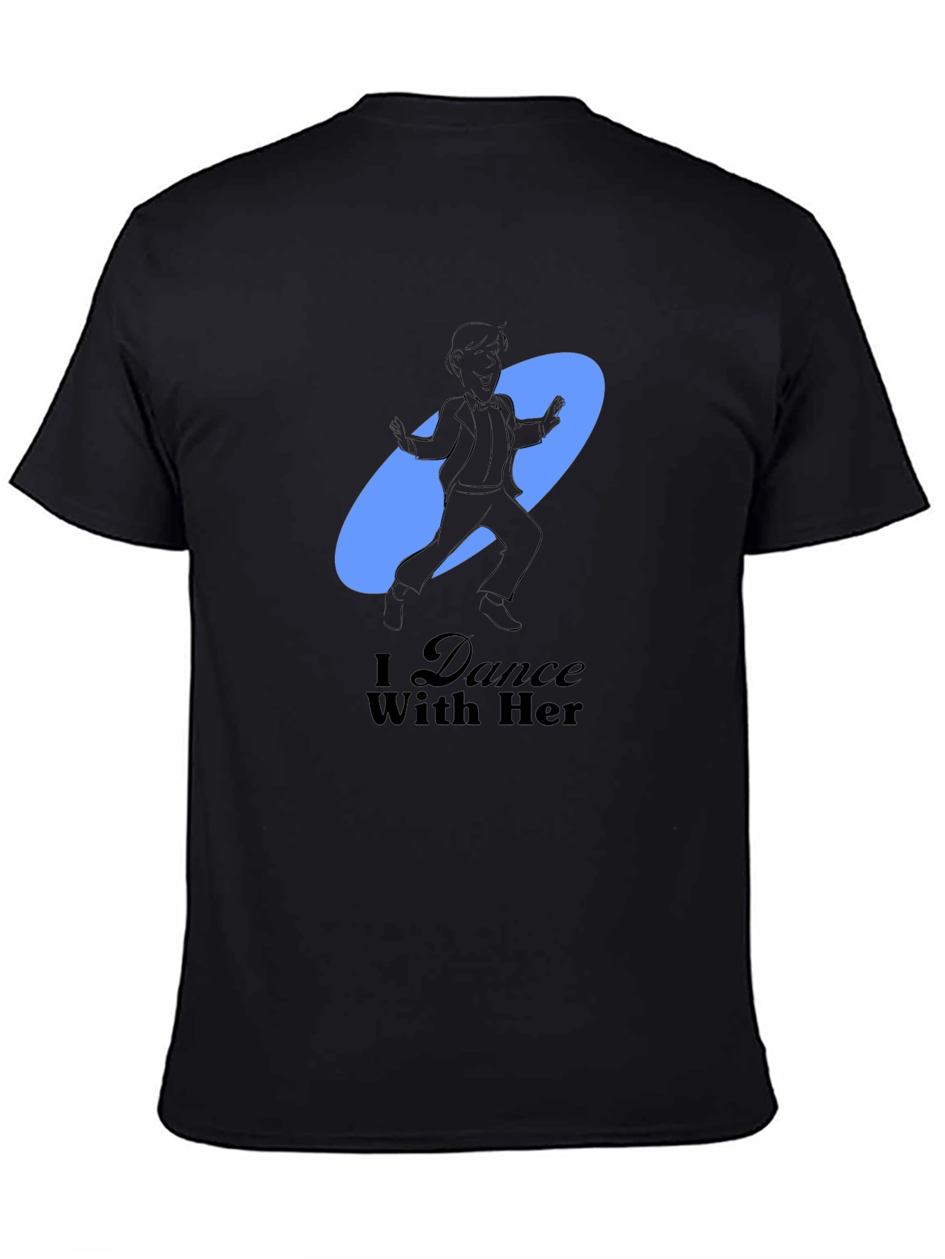 Dance With Her Graphic Tee - Black T-Shirt