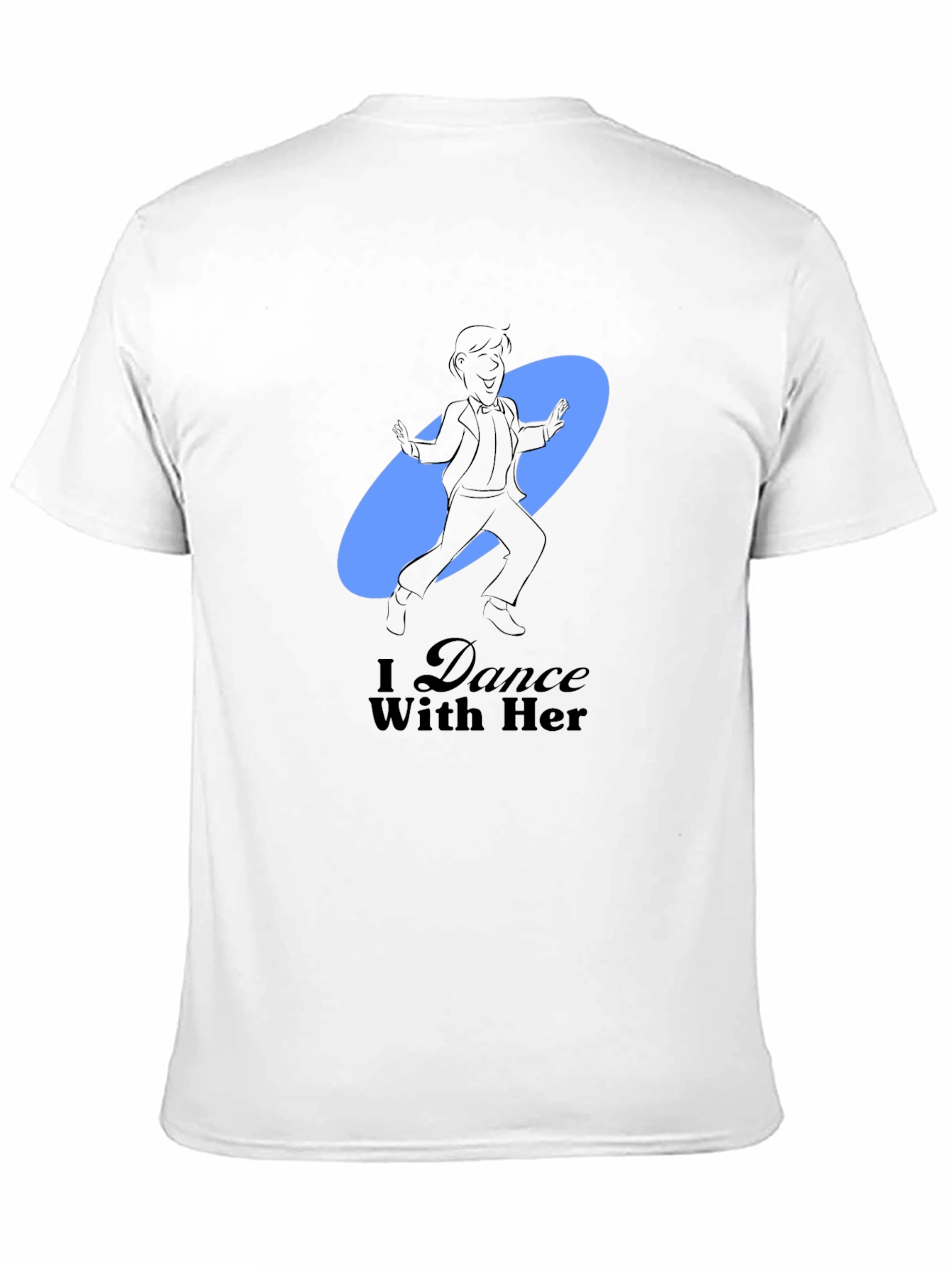 Dance With Her Graphic Tee - Black T-Shirt