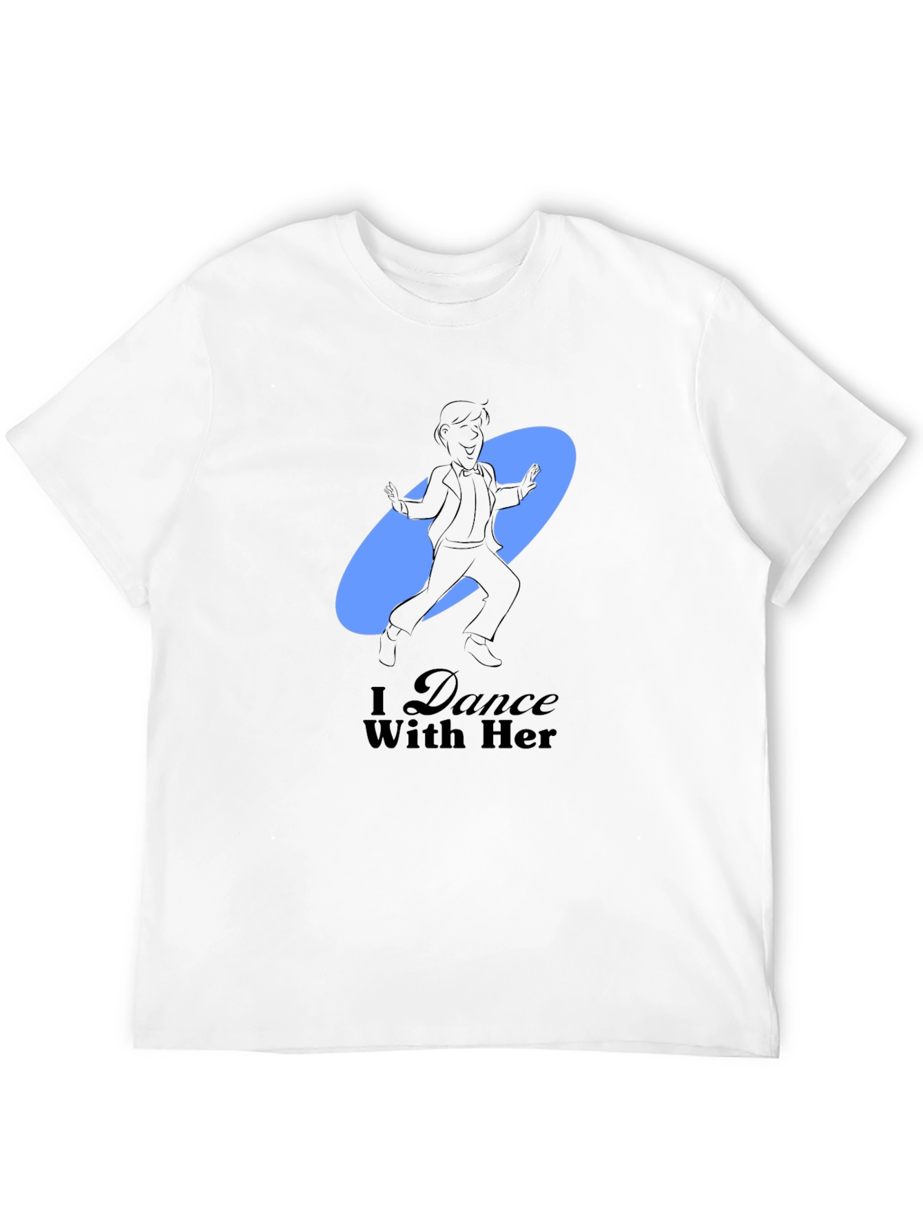 Dance With Her Graphic Tee - Black T-Shirt