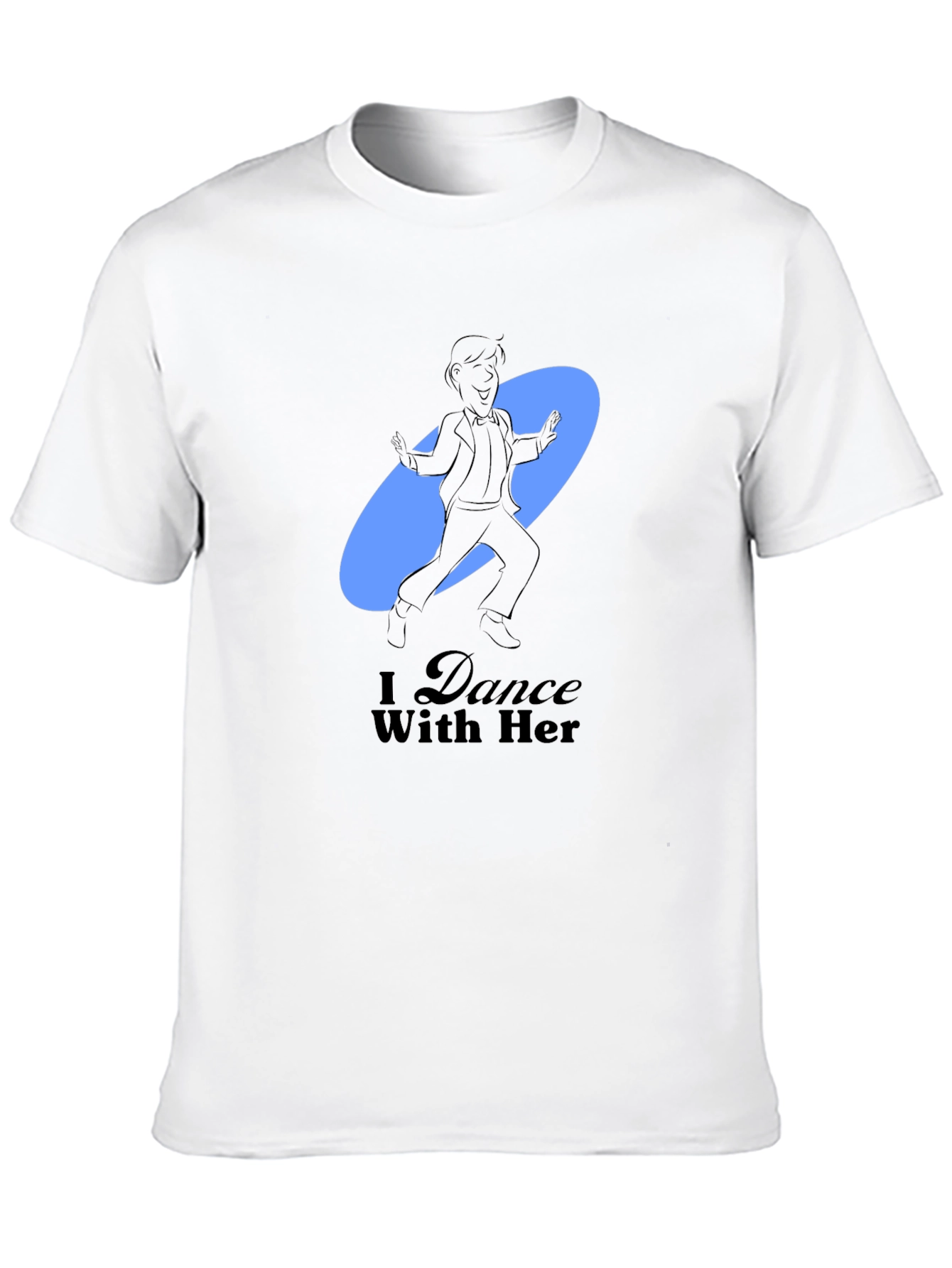 Dance With Her Graphic Tee - Black T-Shirt