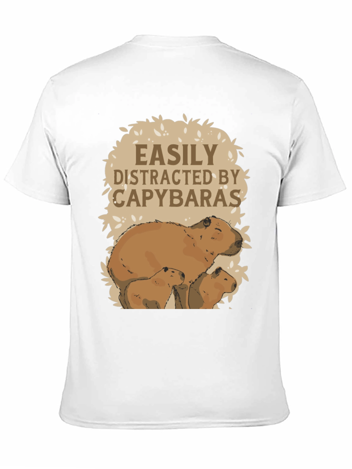 Easily Distracted by Capybaras Graphic Tee