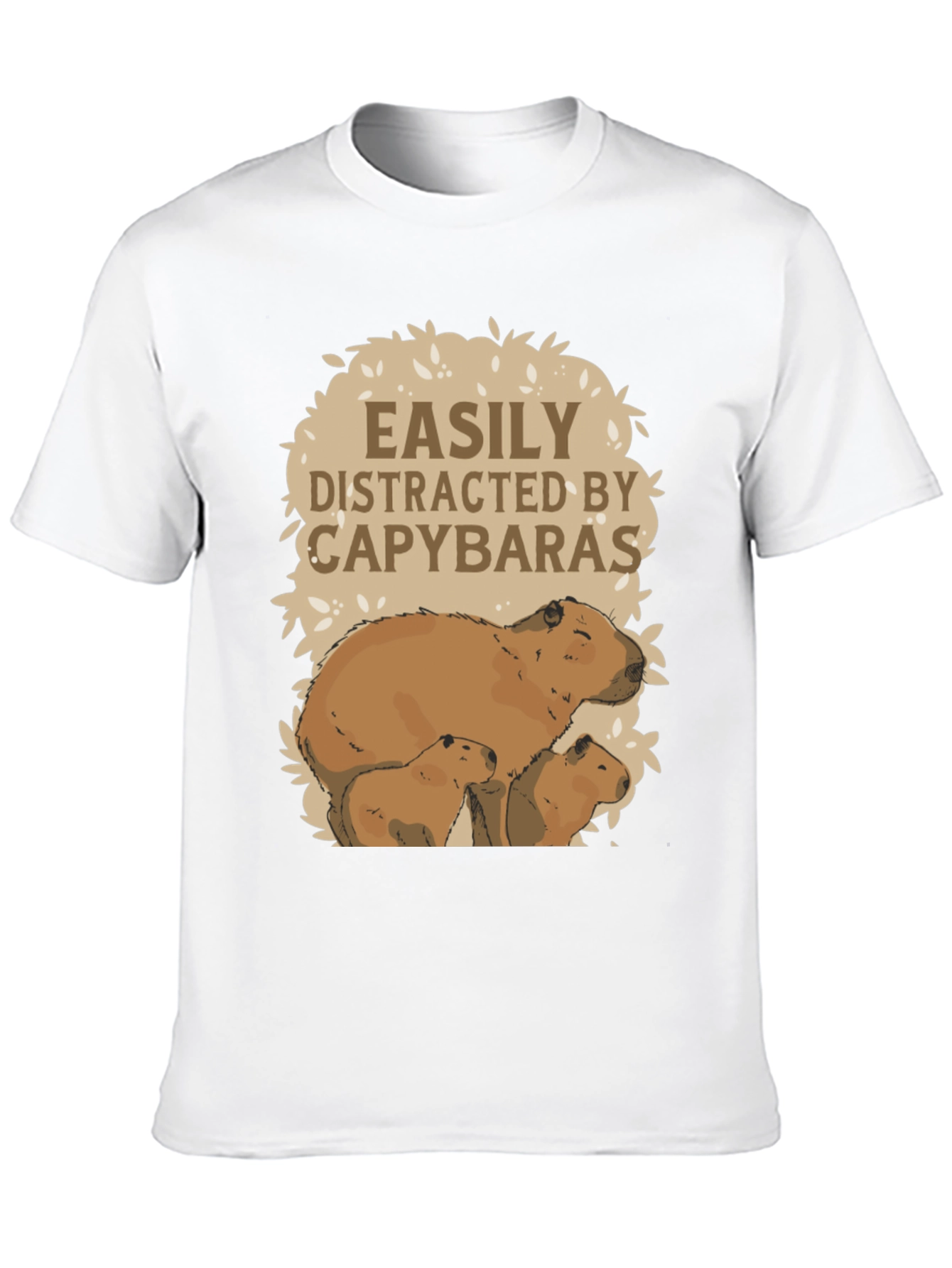 Easily Distracted by Capybaras Graphic Tee