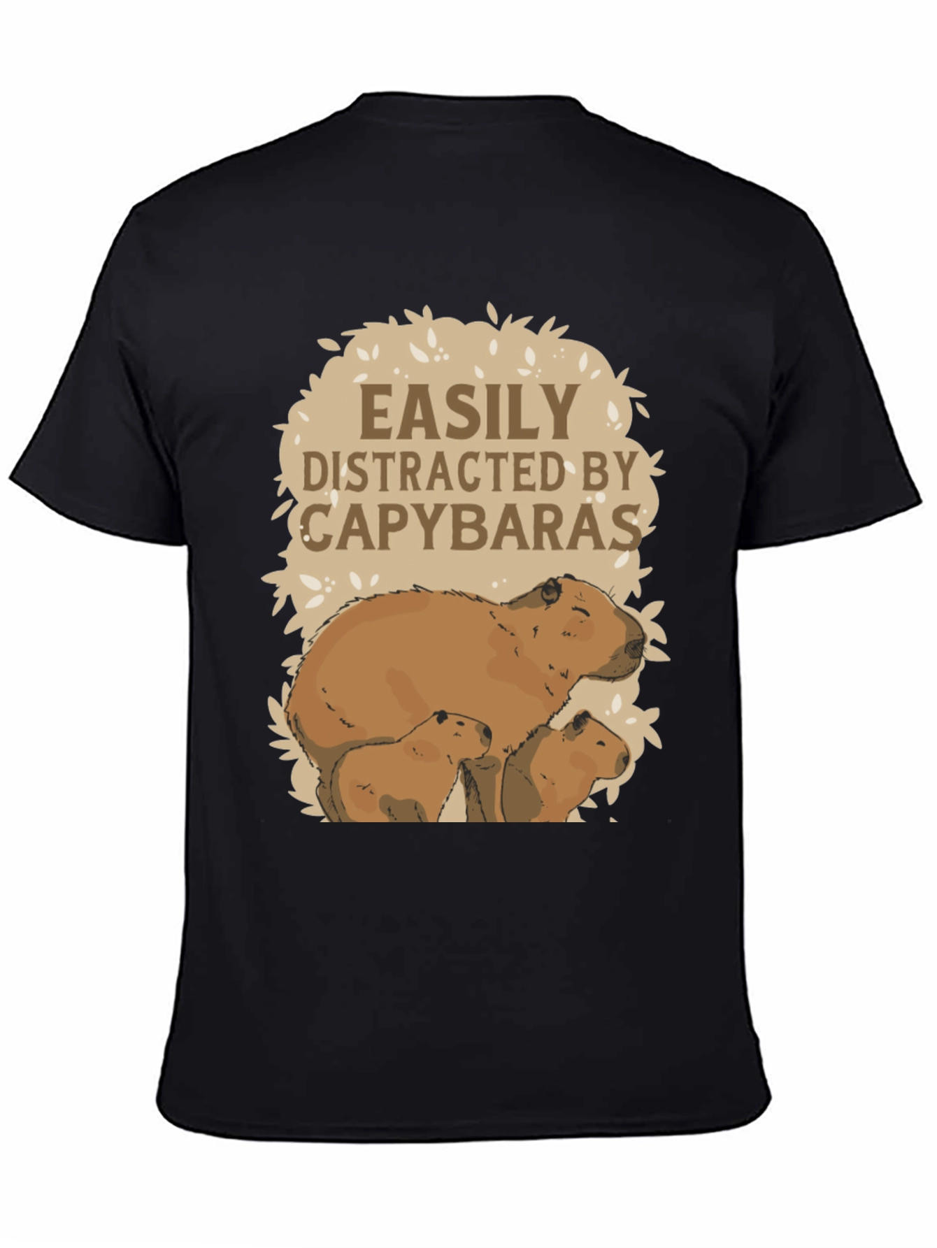 Easily Distracted by Capybaras Graphic Tee