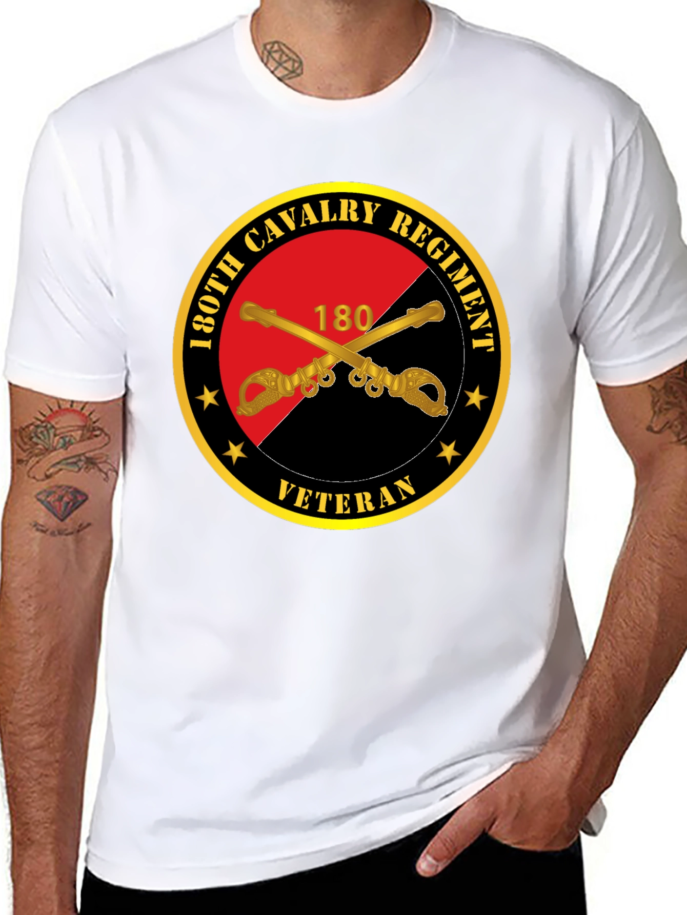 130th Cavalry Regiment Veteran T-Shirt