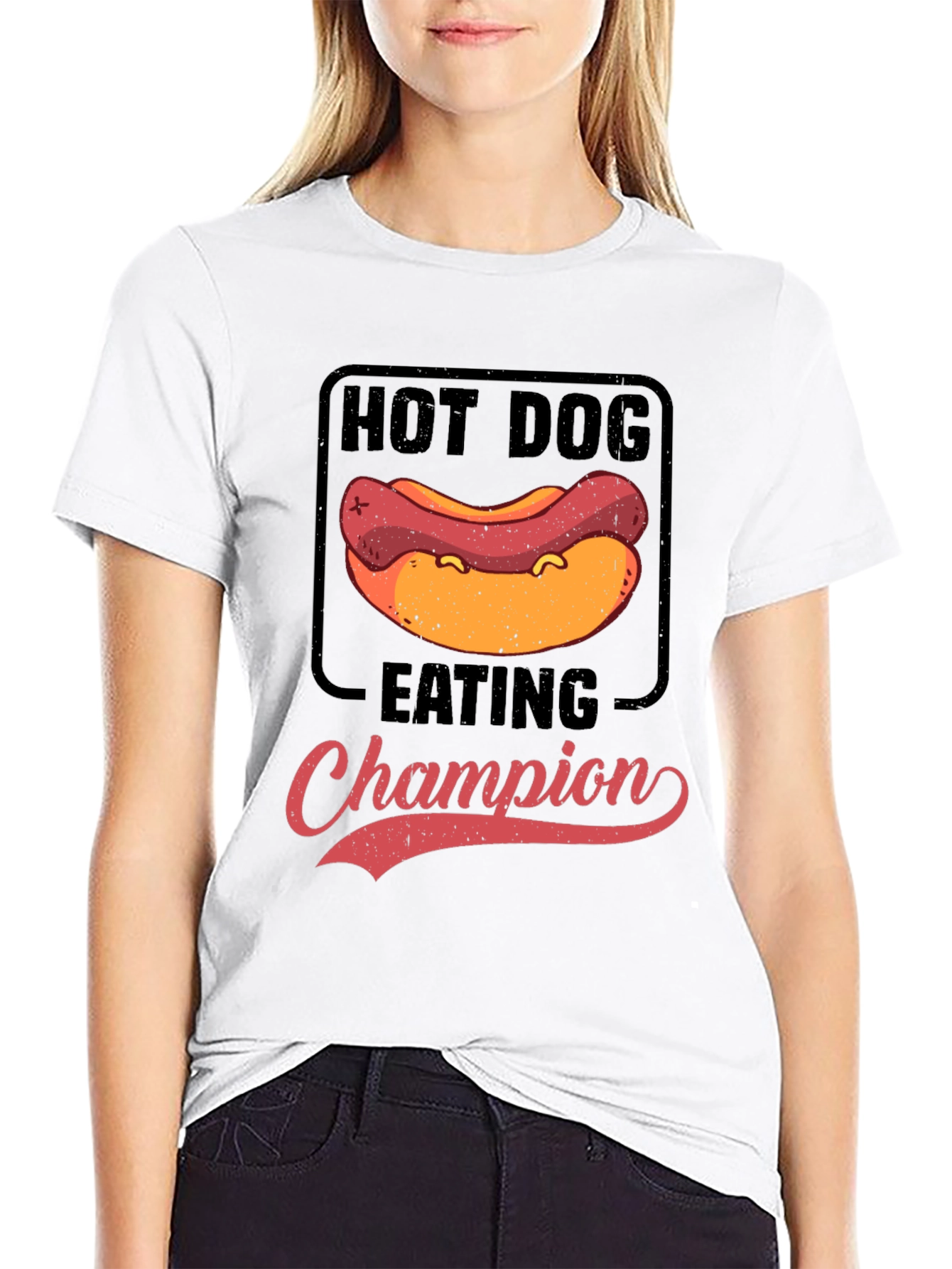 Hot Dog Eating Champion T-Shirt