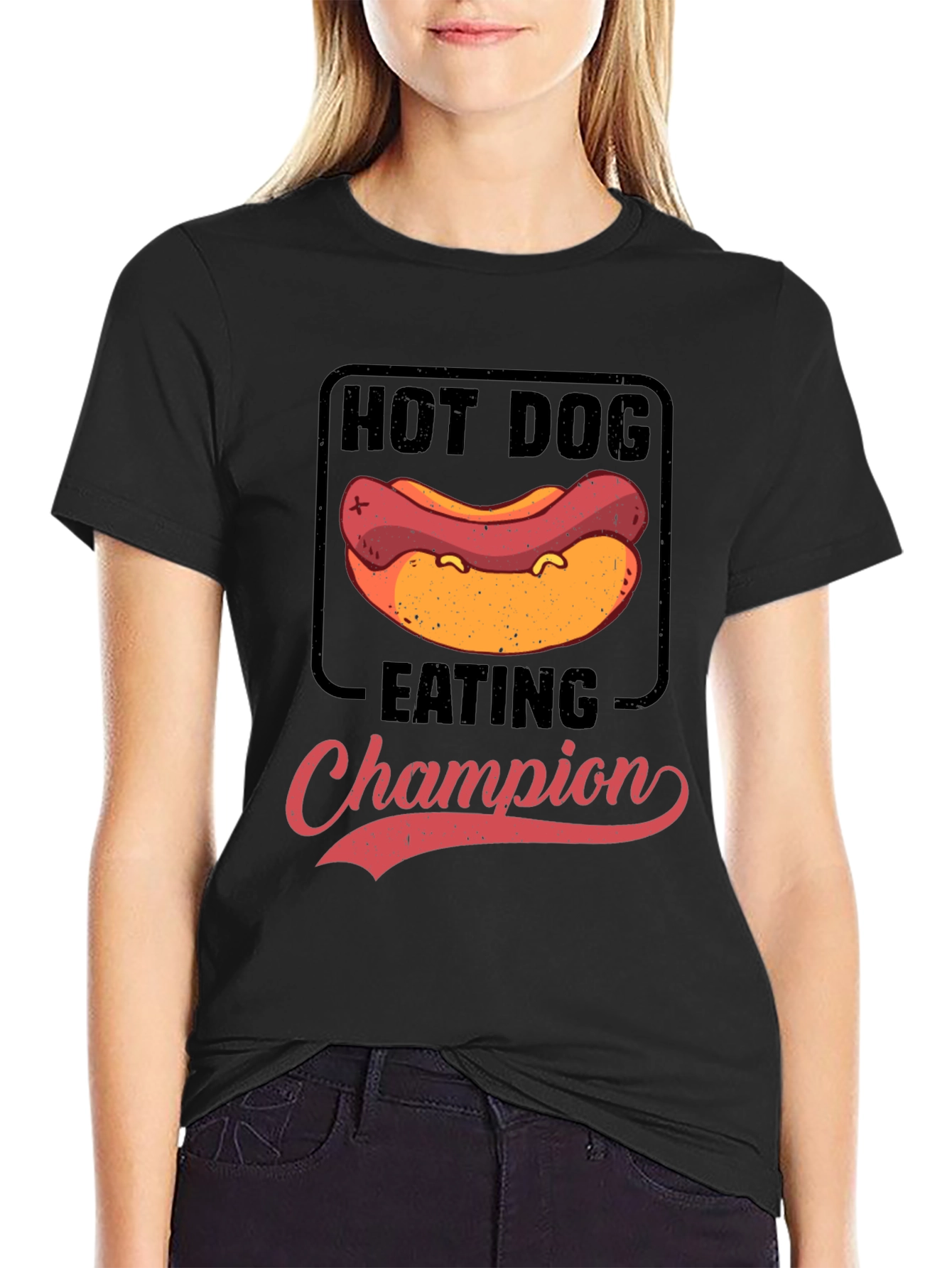 Hot Dog Eating Champion T-Shirt