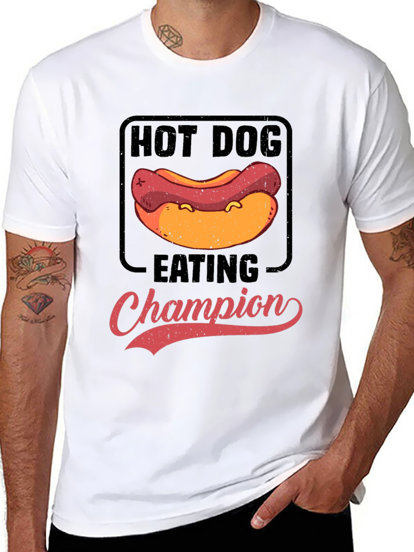 Hot Dog Eating Champion T-Shirt