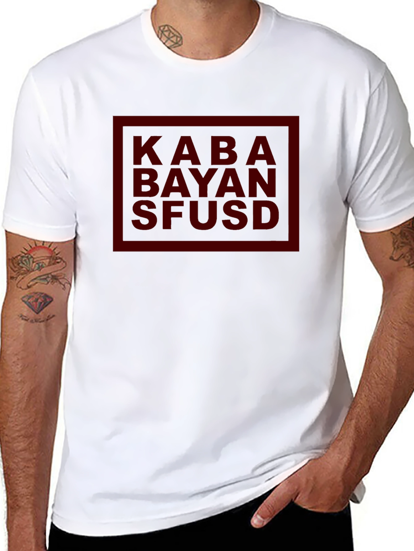 Kabayansfusd Tee - Stylish Graphic Print Shirt