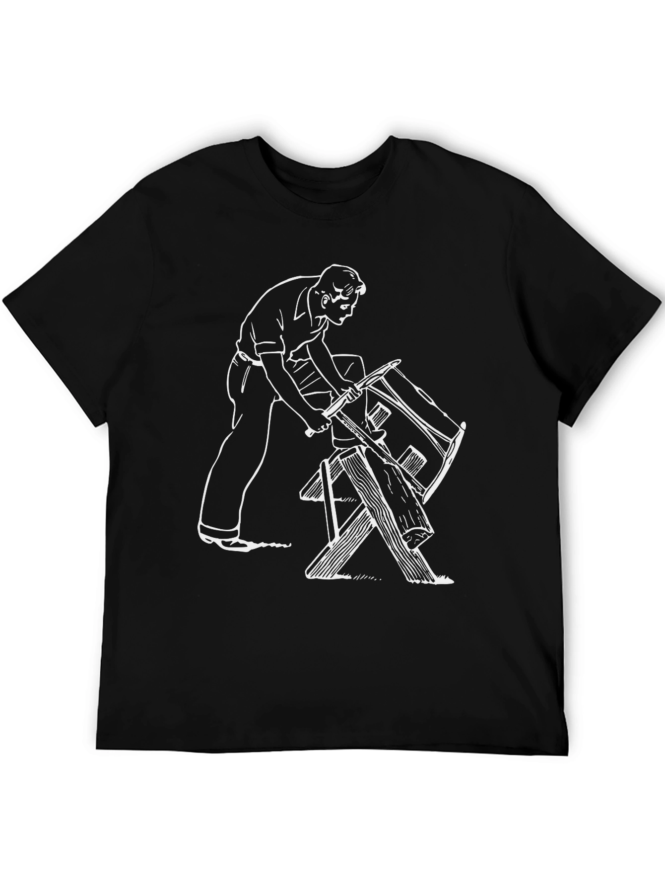 Drummer T-Shirt - Black Graphic Tee