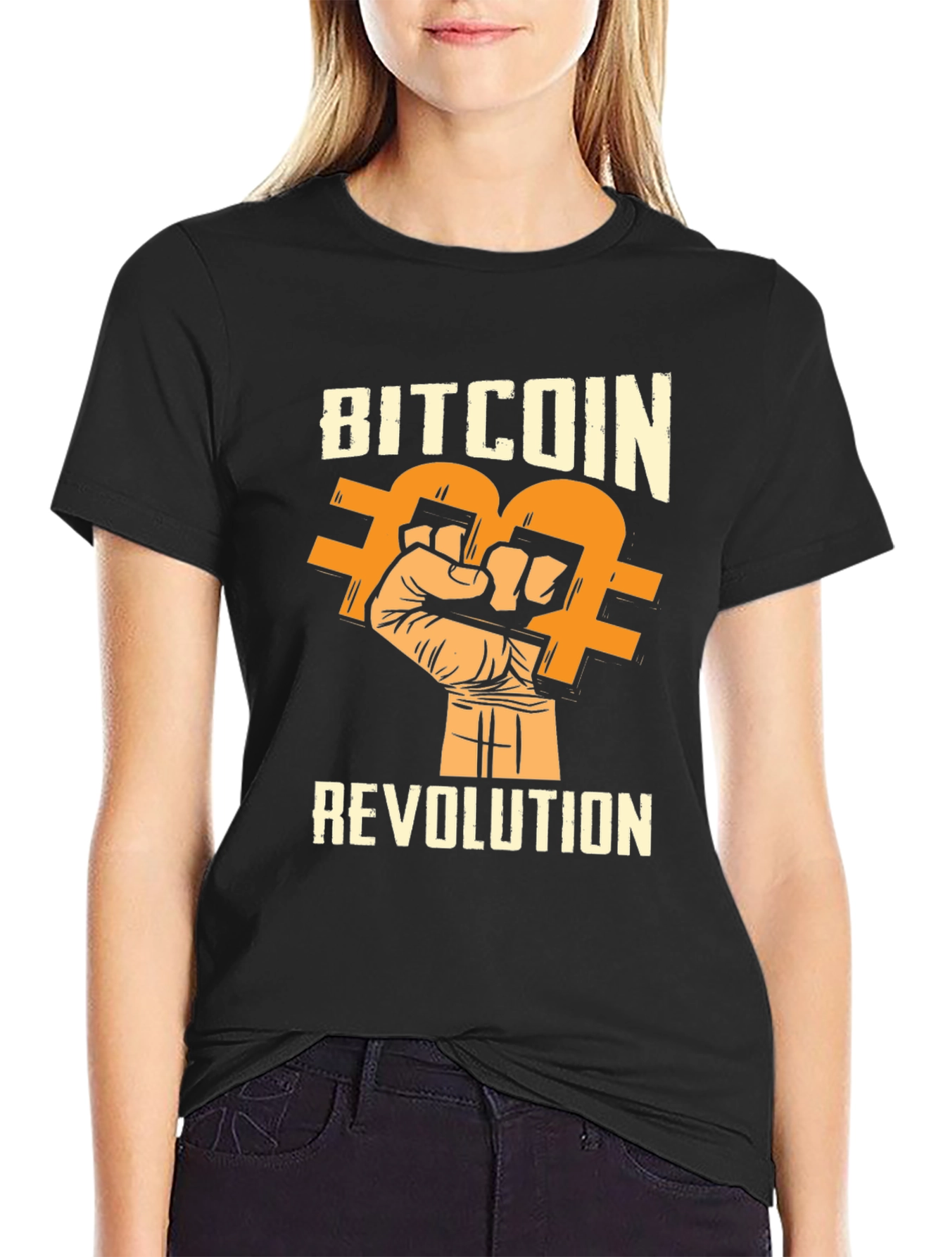 Bitcoin Revolution Graphic T-Shirt