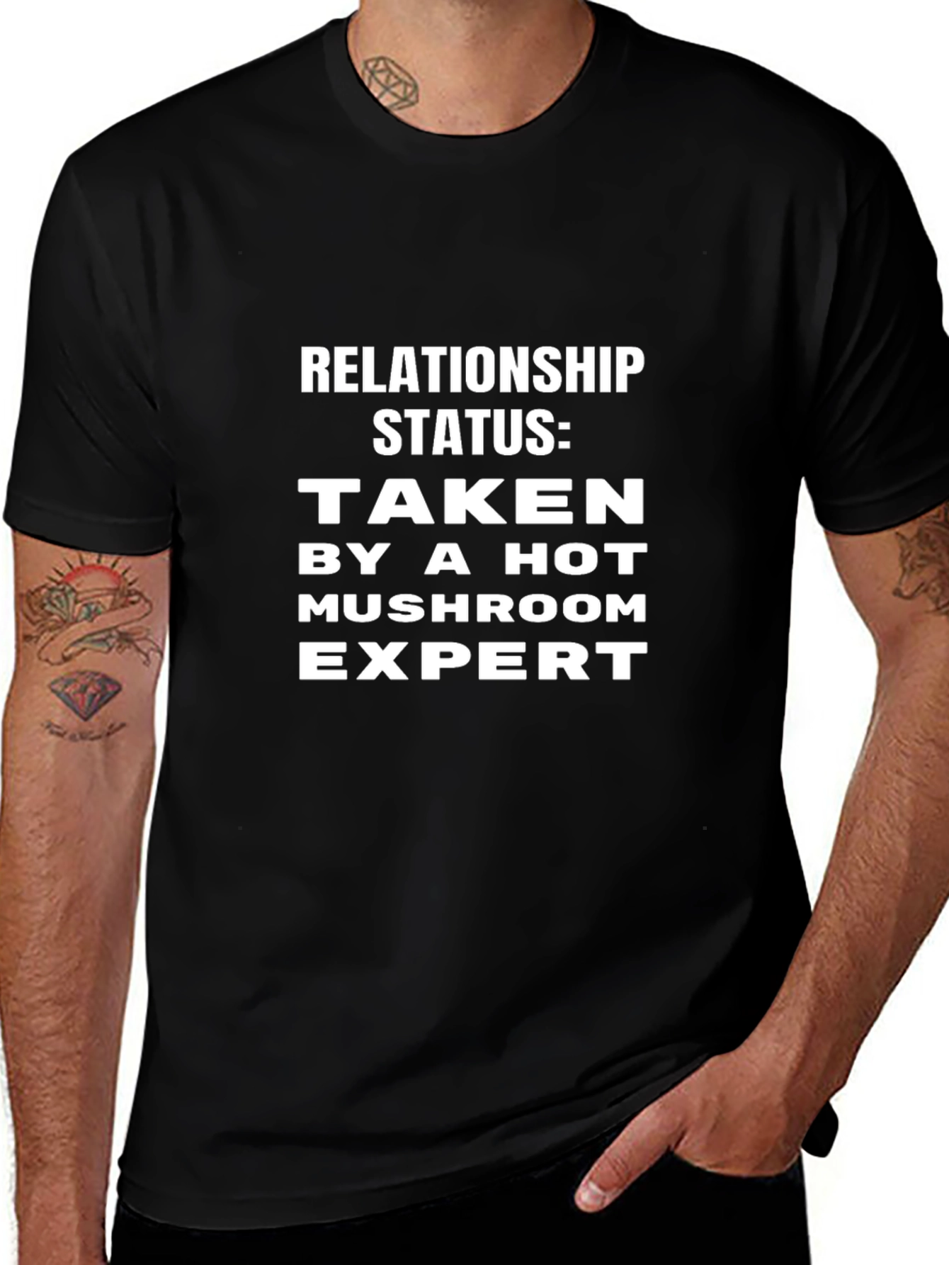 Relationship Status: Taken Mushroom Expert T-Shirt