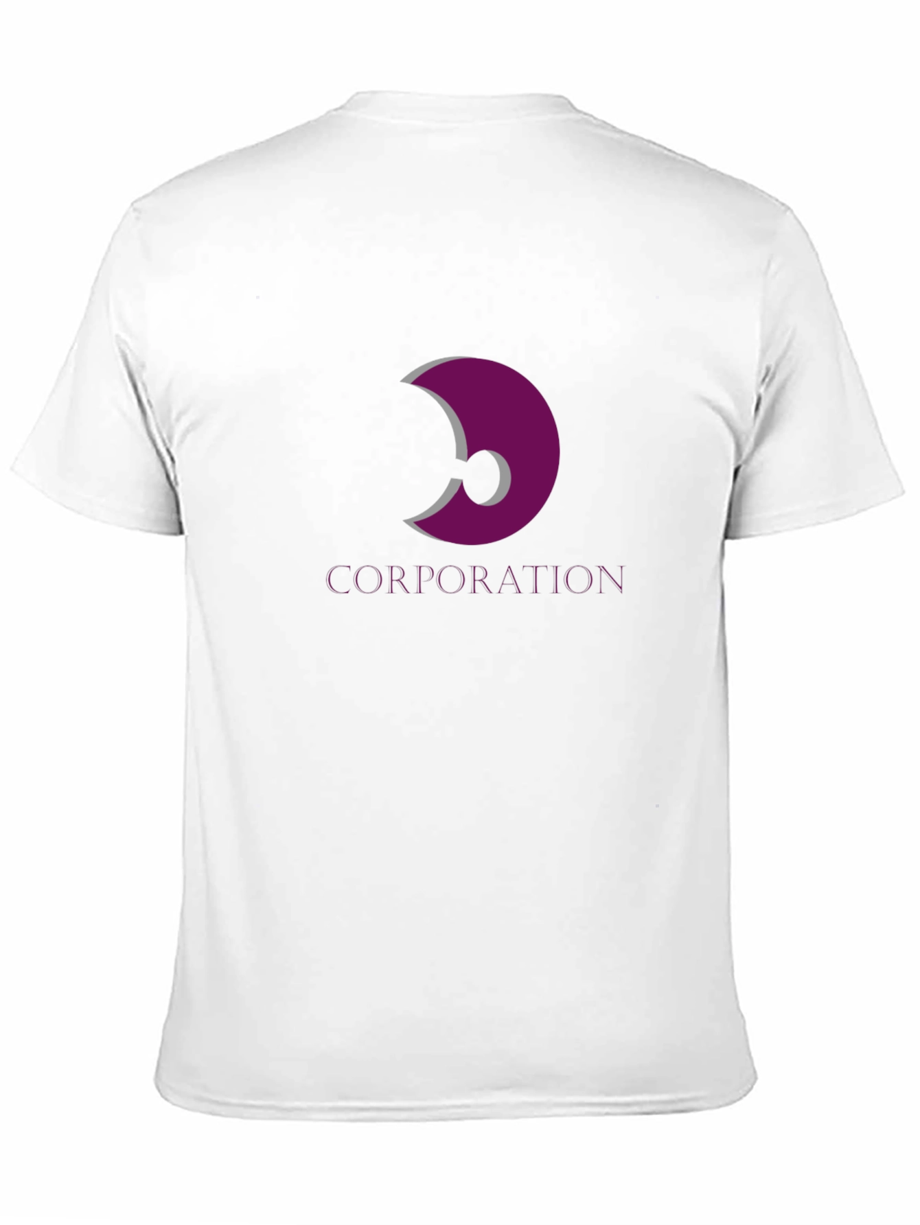 Corporation Logo Graphic Black Tee
