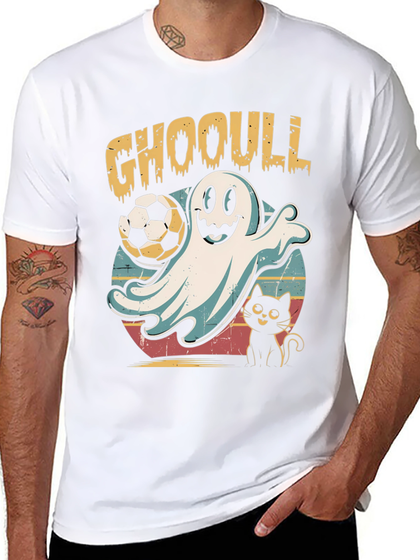 GHOOULL Soccer Ghost T-Shirt