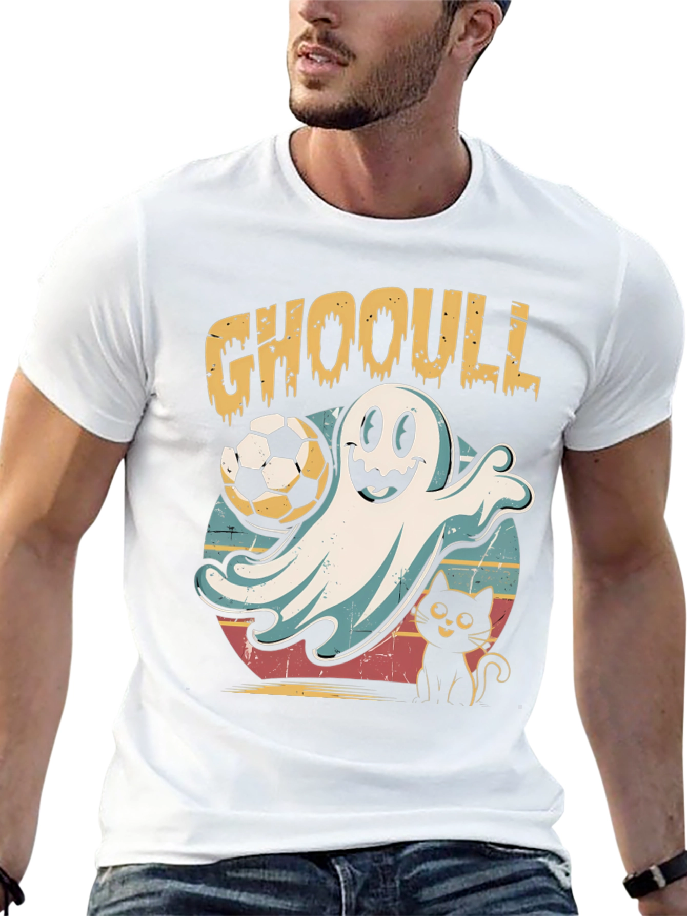GHOOULL Soccer Ghost T-Shirt