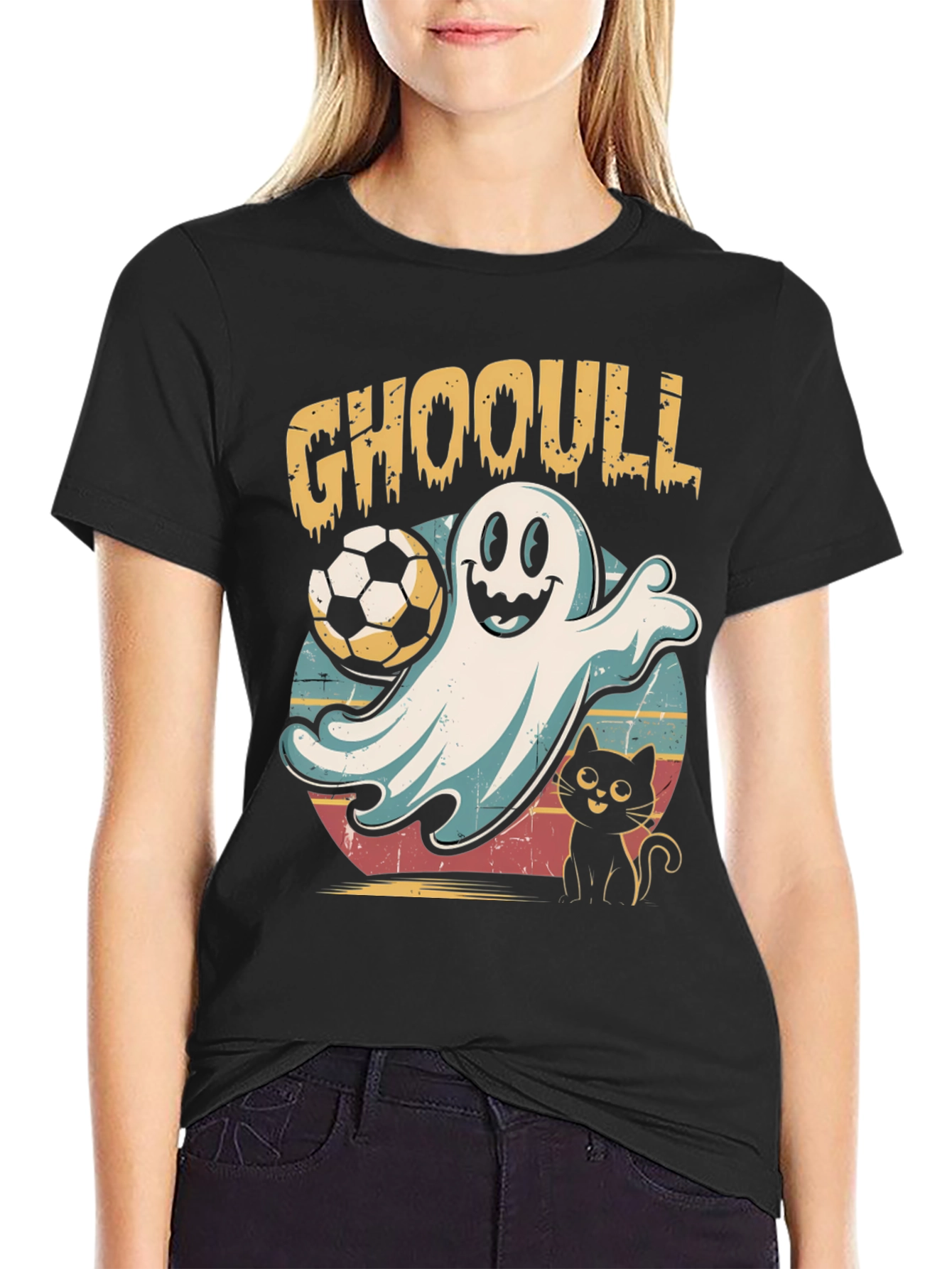 GHOOULL Soccer Ghost T-Shirt