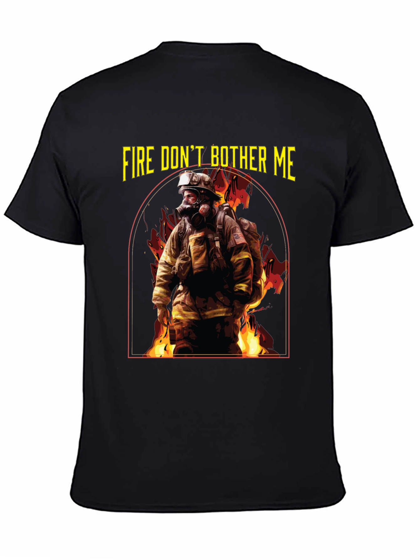 Fire Dont Bother Me Graphic T-Shirt