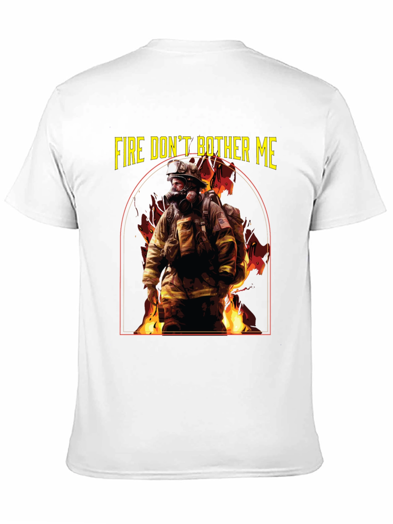 Fire Dont Bother Me Graphic T-Shirt
