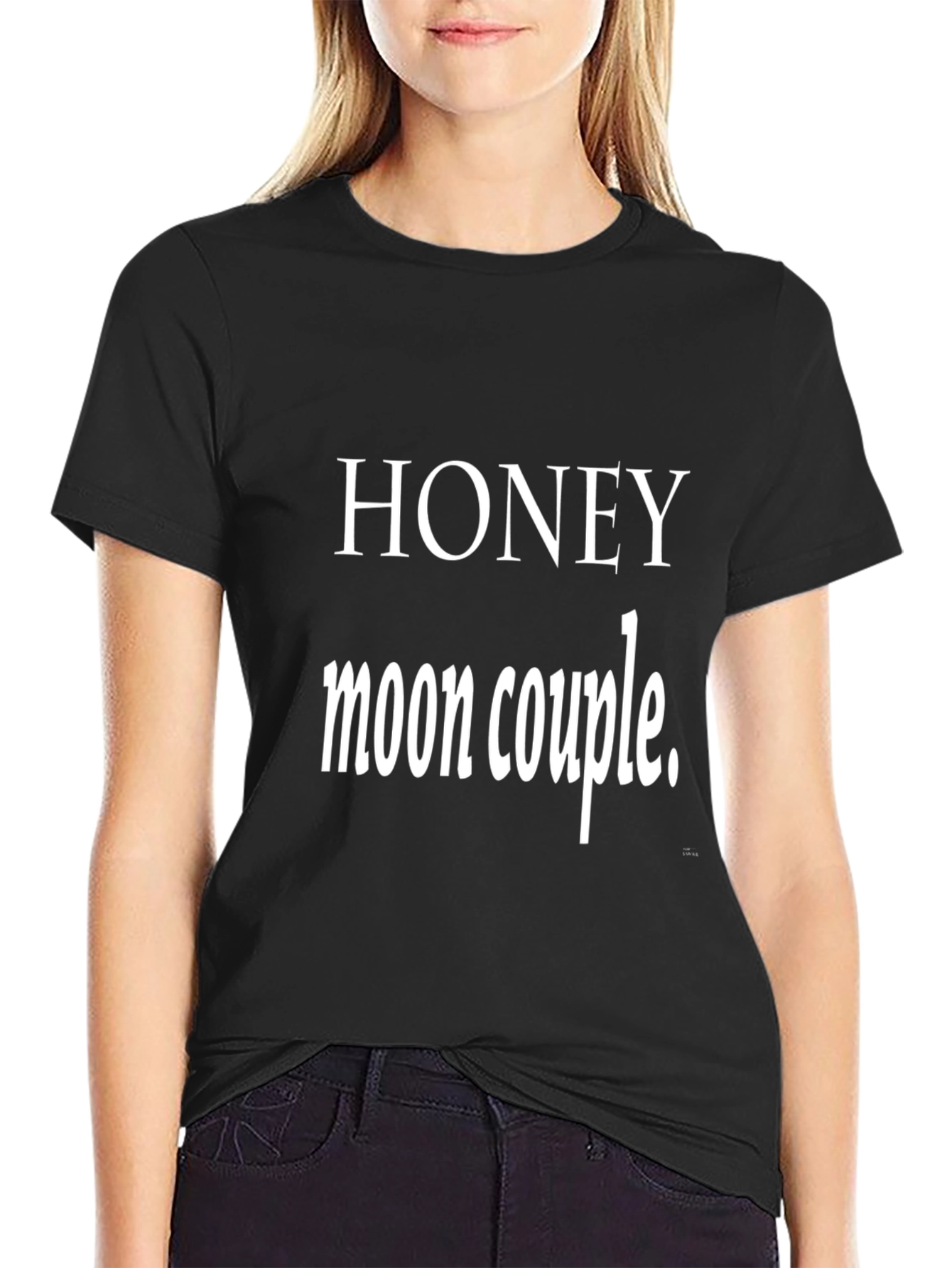 Honeymoon Couple Graphic T-Shirt