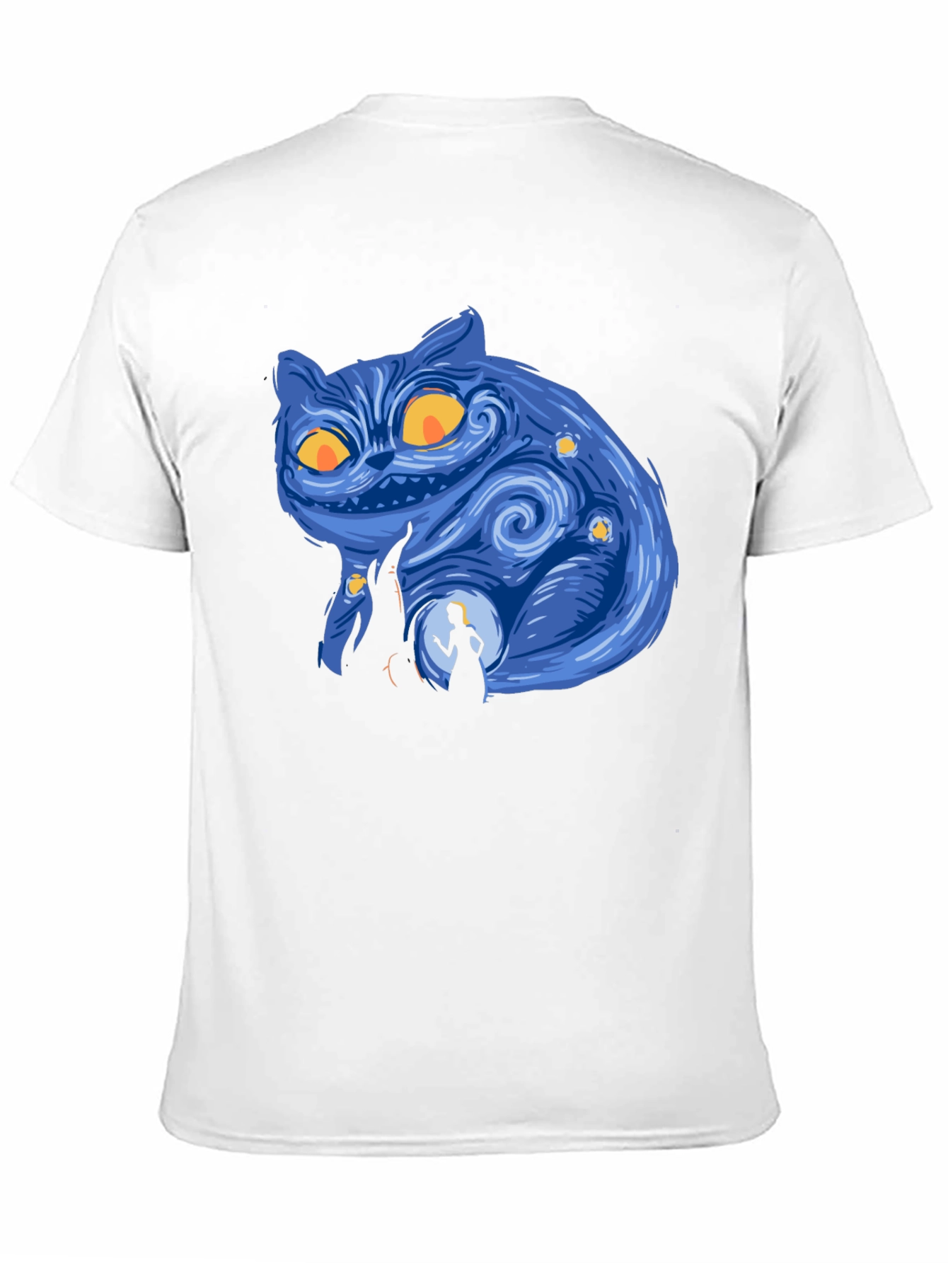 Cheshire Cat Starry Night T-Shirt