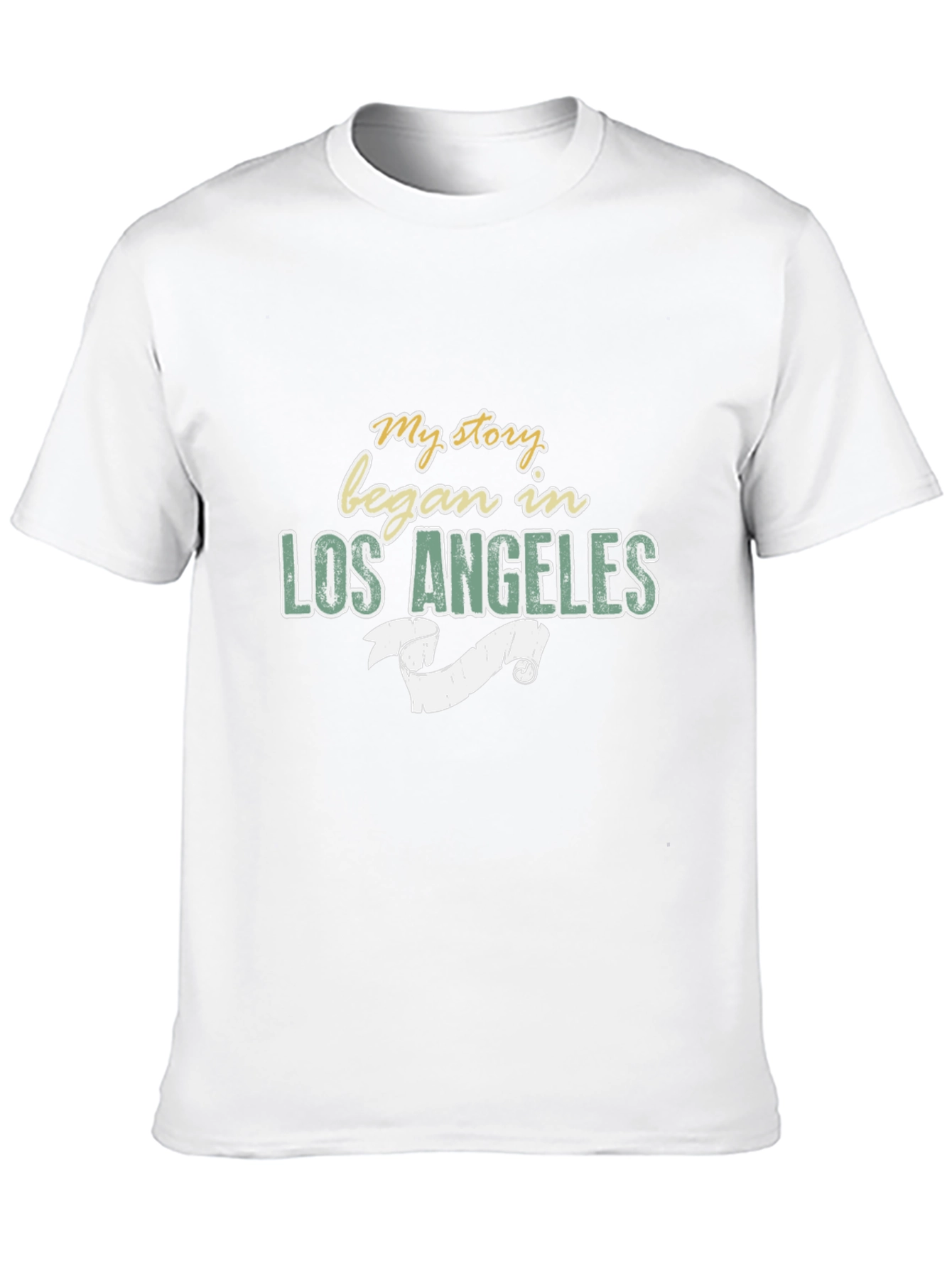 Los Angeles Story Black Graphic Tee