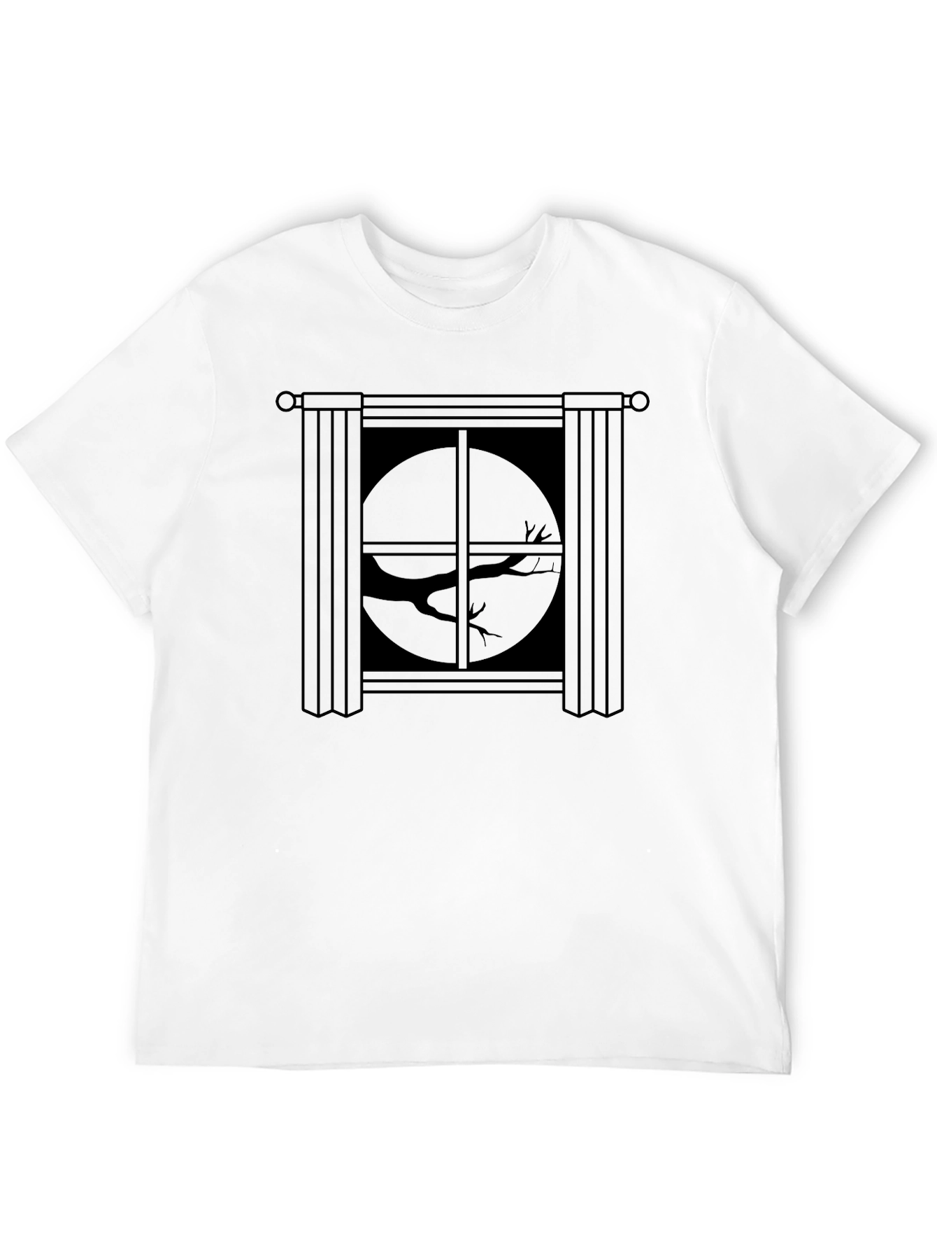Eerie Window Graphic T-Shirt