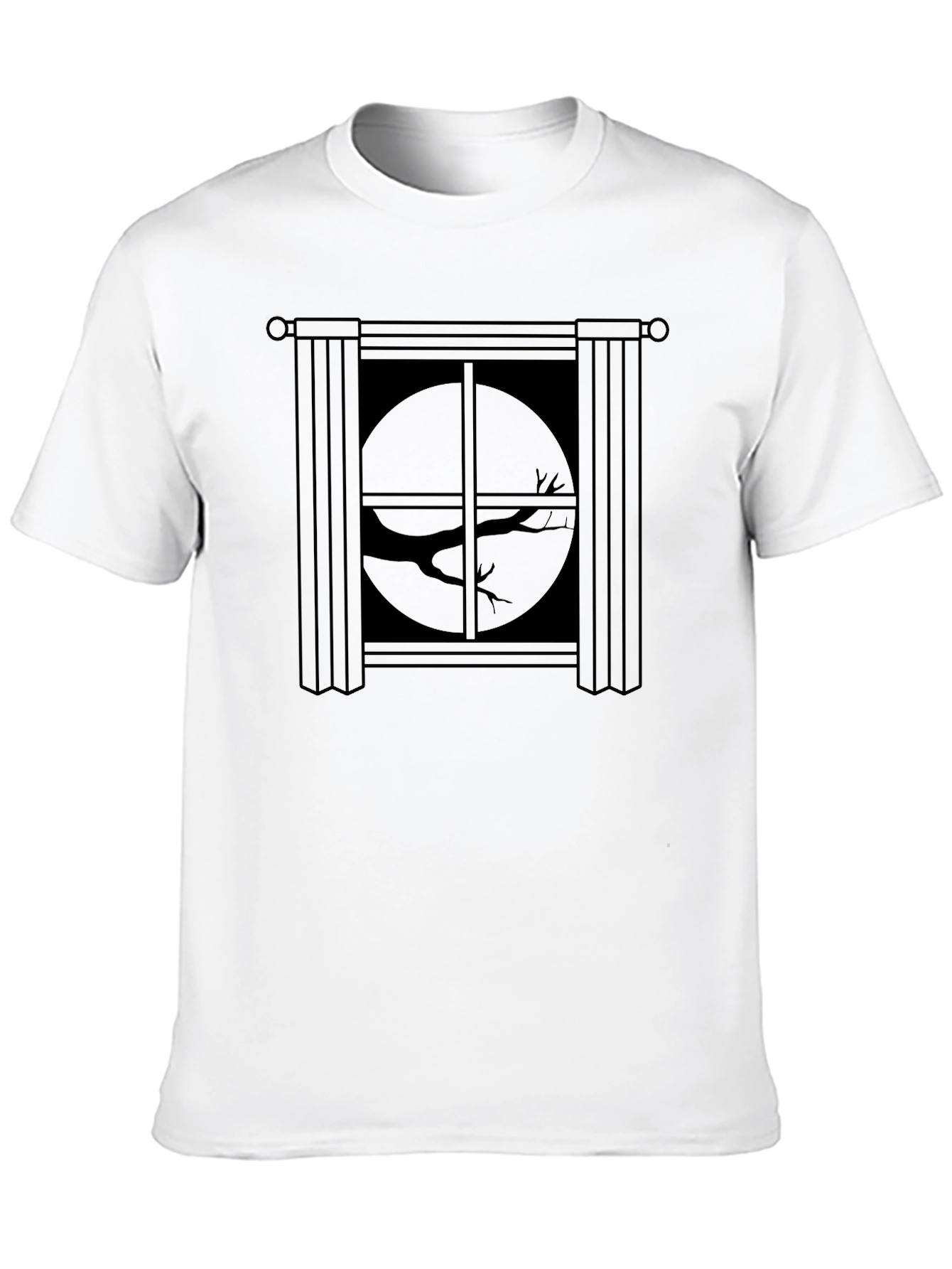 Eerie Window Graphic T-Shirt