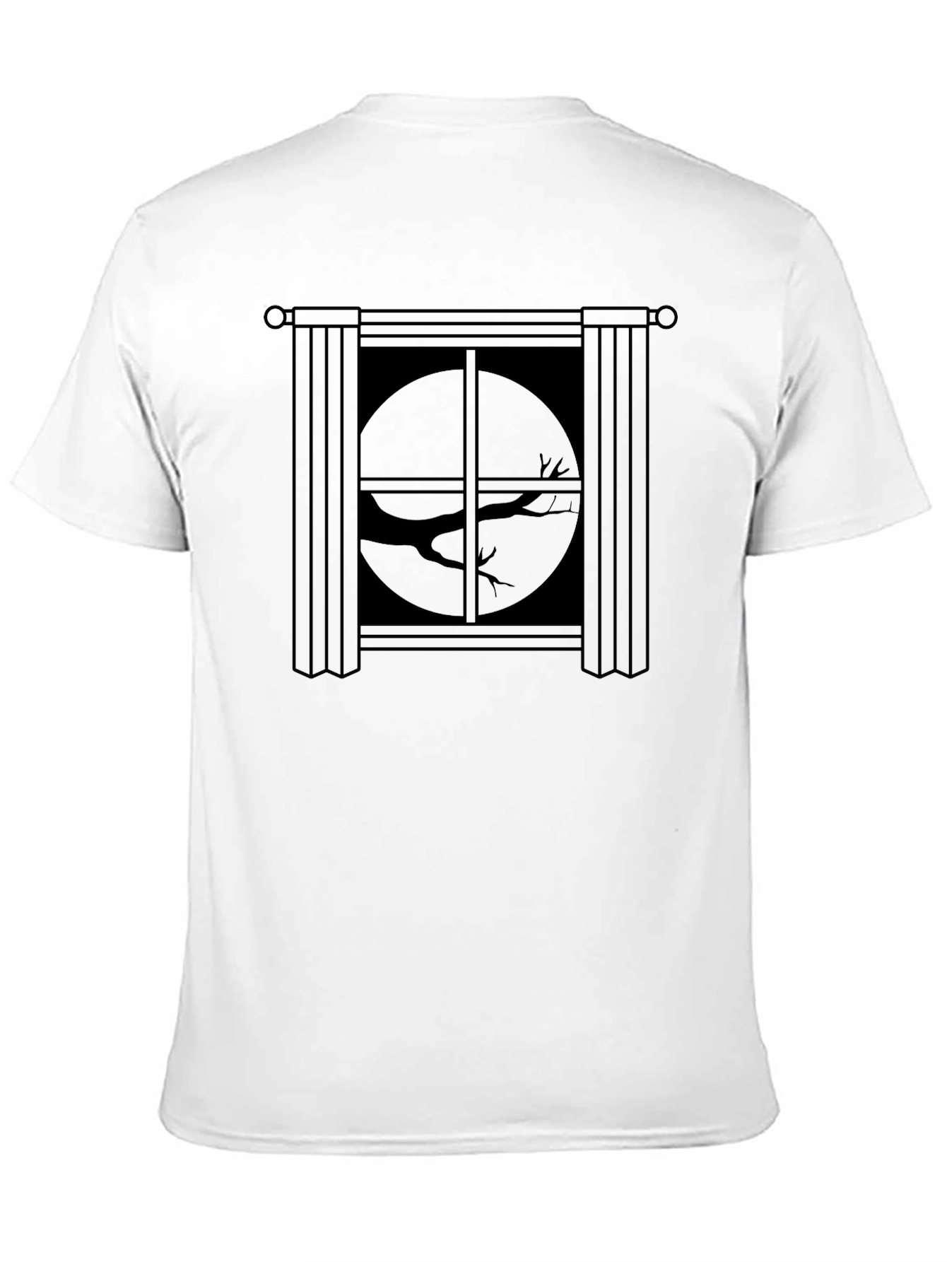 Eerie Window Graphic T-Shirt
