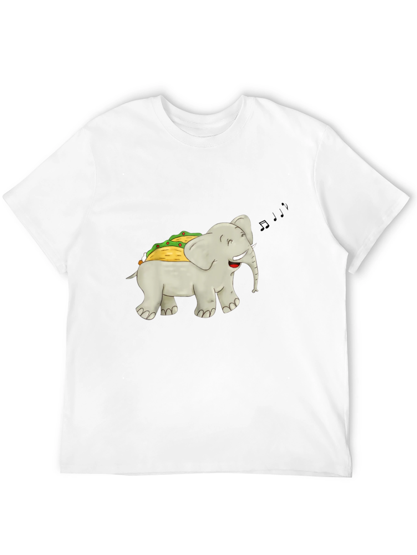 Elephant Taco T-Shirt - Humorous Graphic Tee