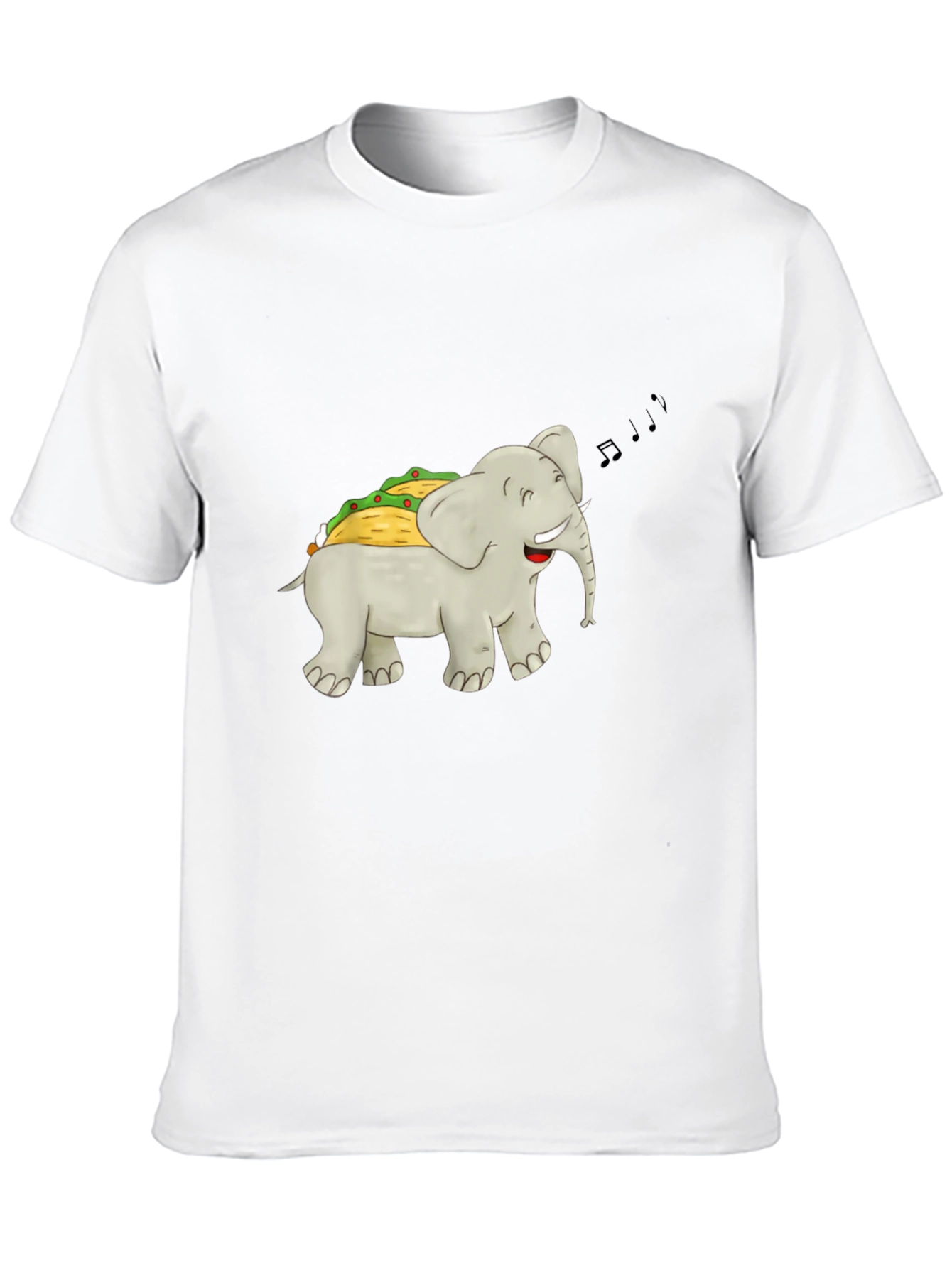 Elephant Taco T-Shirt - Humorous Graphic Tee