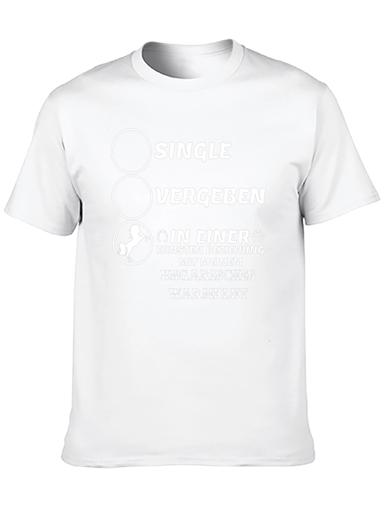 Single Vergeben T-Shirt - Horse Lover