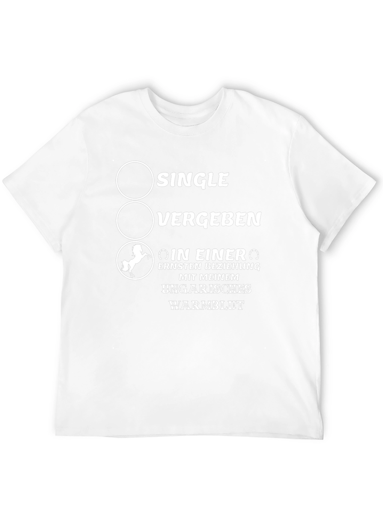 Single Vergeben T-Shirt - Horse Lover