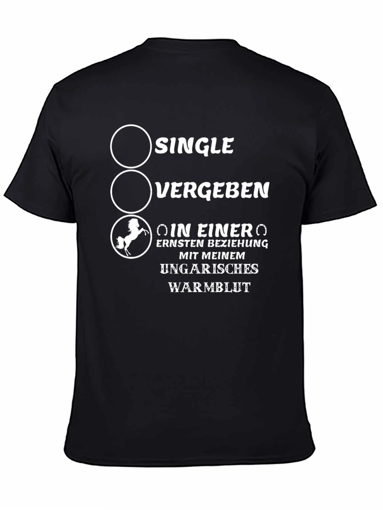 Single Vergeben T-Shirt - Horse Lover