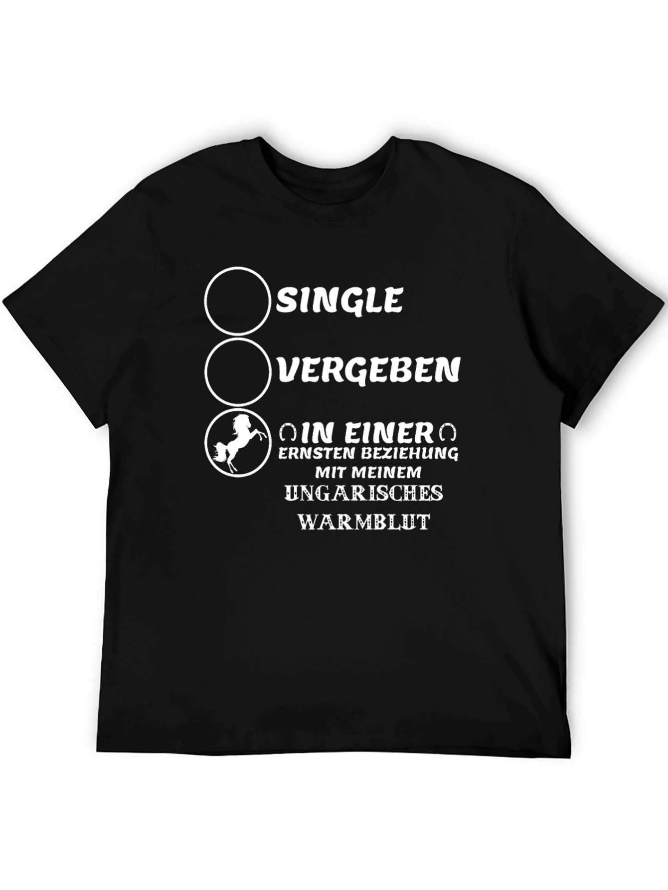 Single Vergeben T-Shirt - Horse Lover