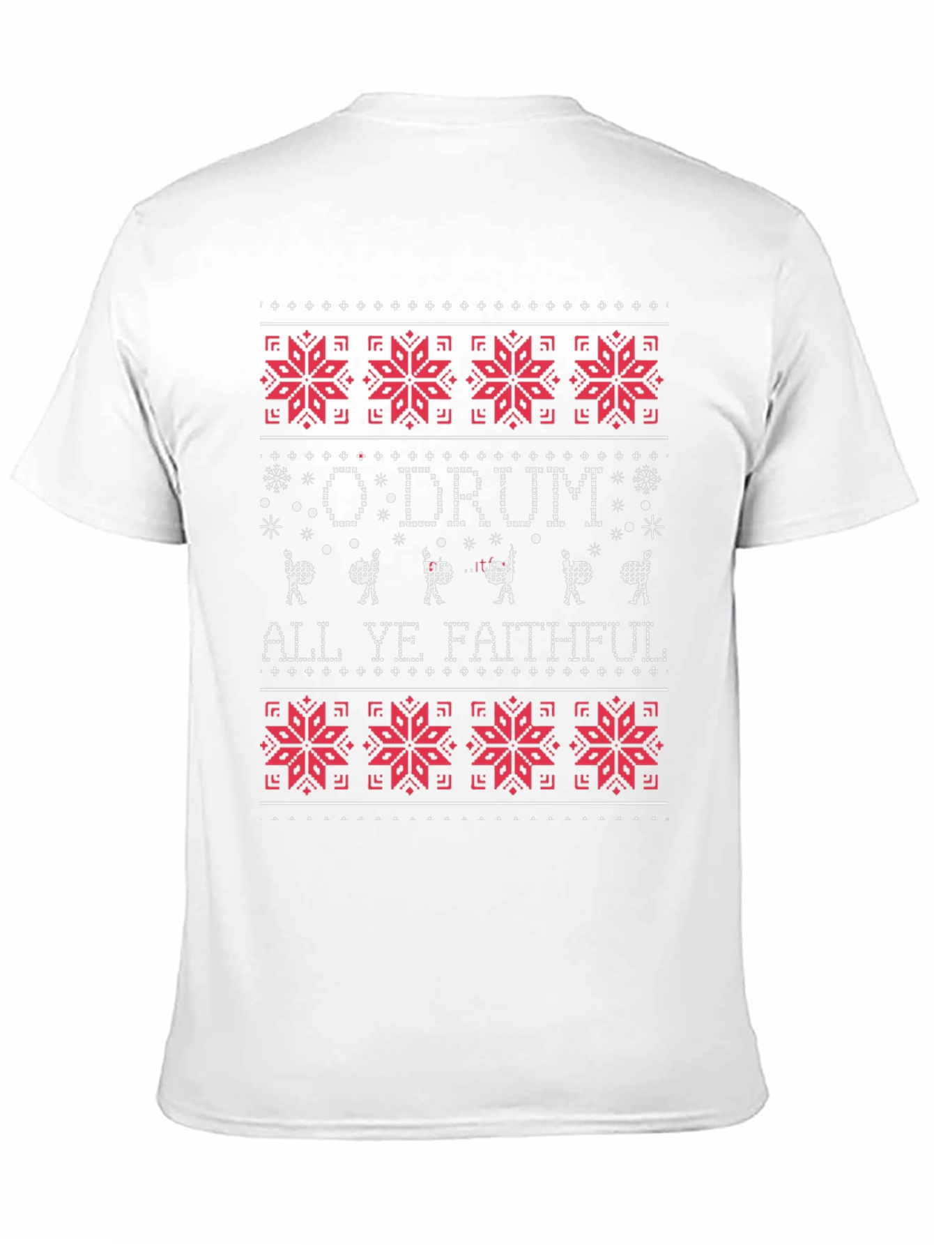 O Drum All Ye Faithful Christmas T-Shirt