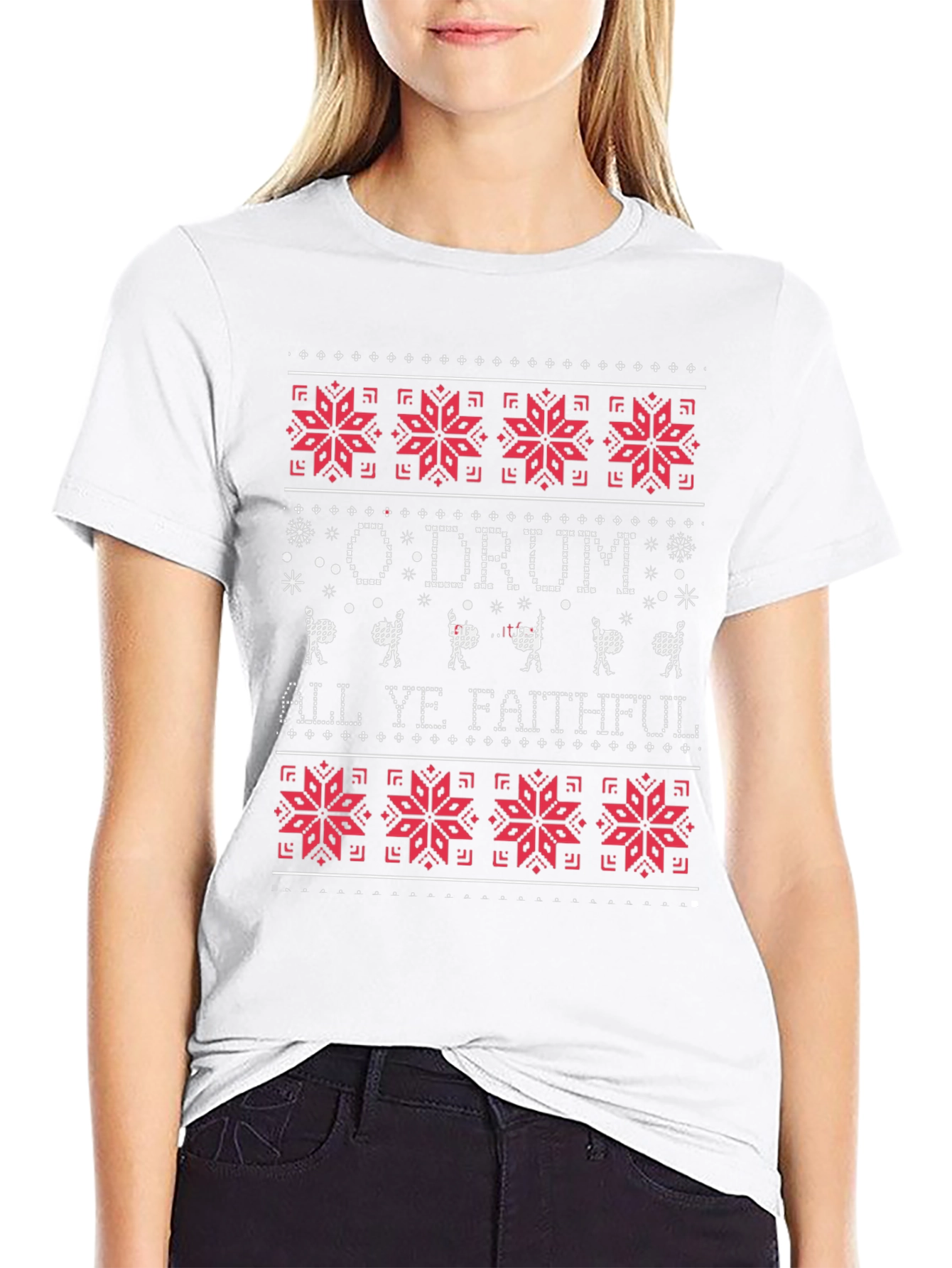 O Drum All Ye Faithful Christmas T-Shirt