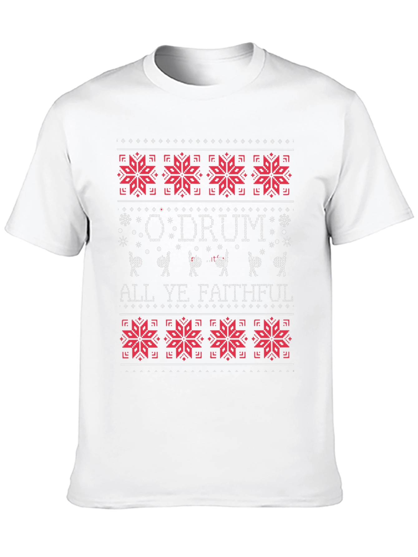 O Drum All Ye Faithful Christmas T-Shirt