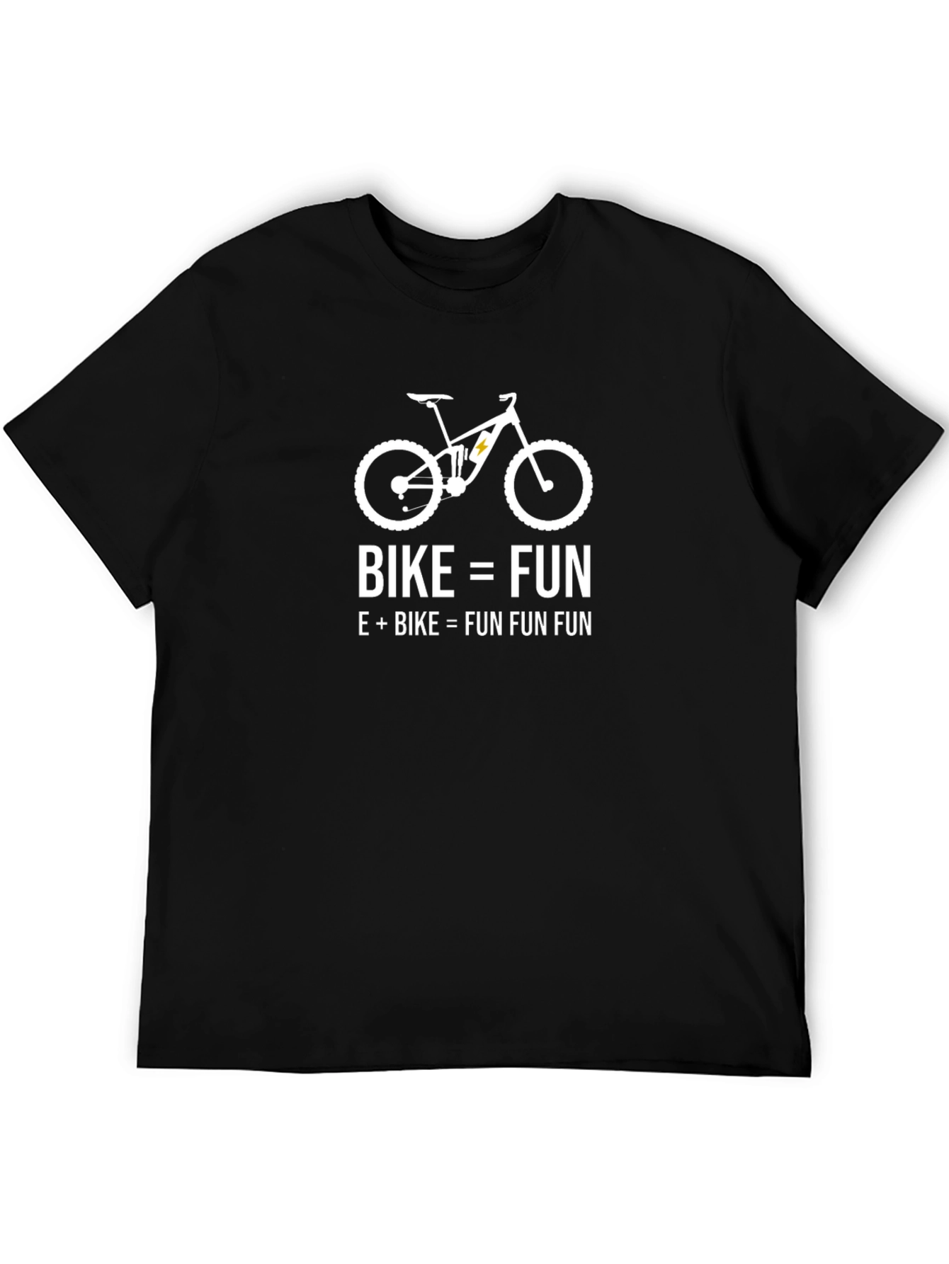 Bike = Fun T-Shirt | Electric Bike Enthusiast Tee