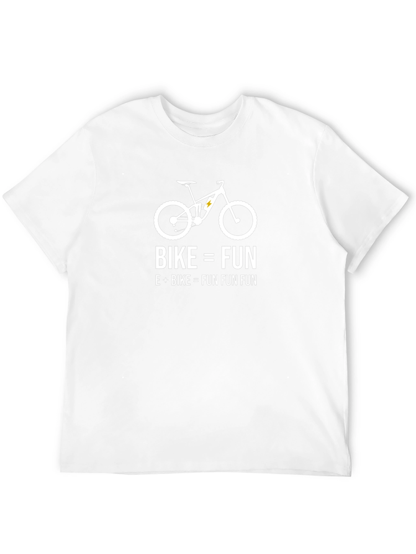 Bike = Fun T-Shirt | Electric Bike Enthusiast Tee