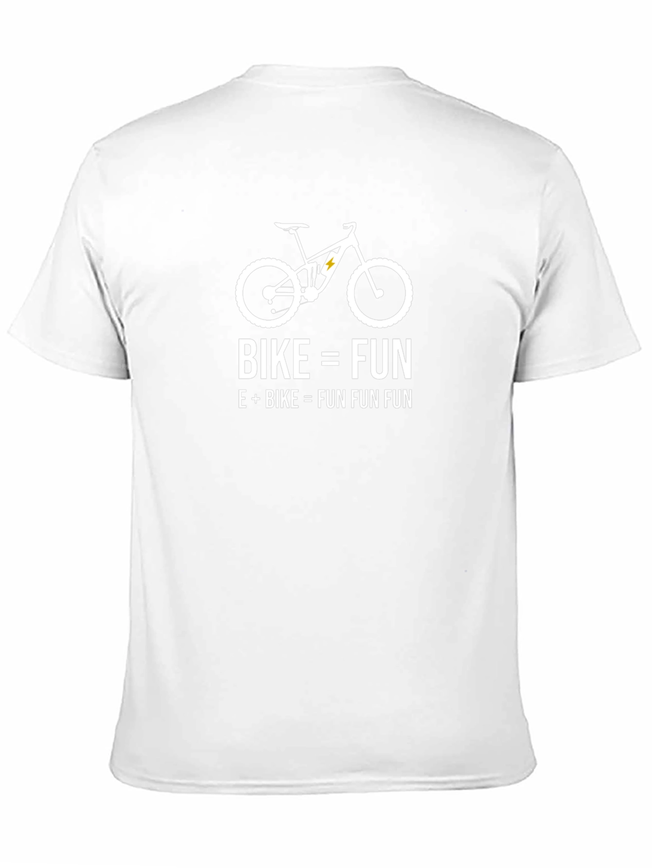 Bike = Fun T-Shirt | Electric Bike Enthusiast Tee