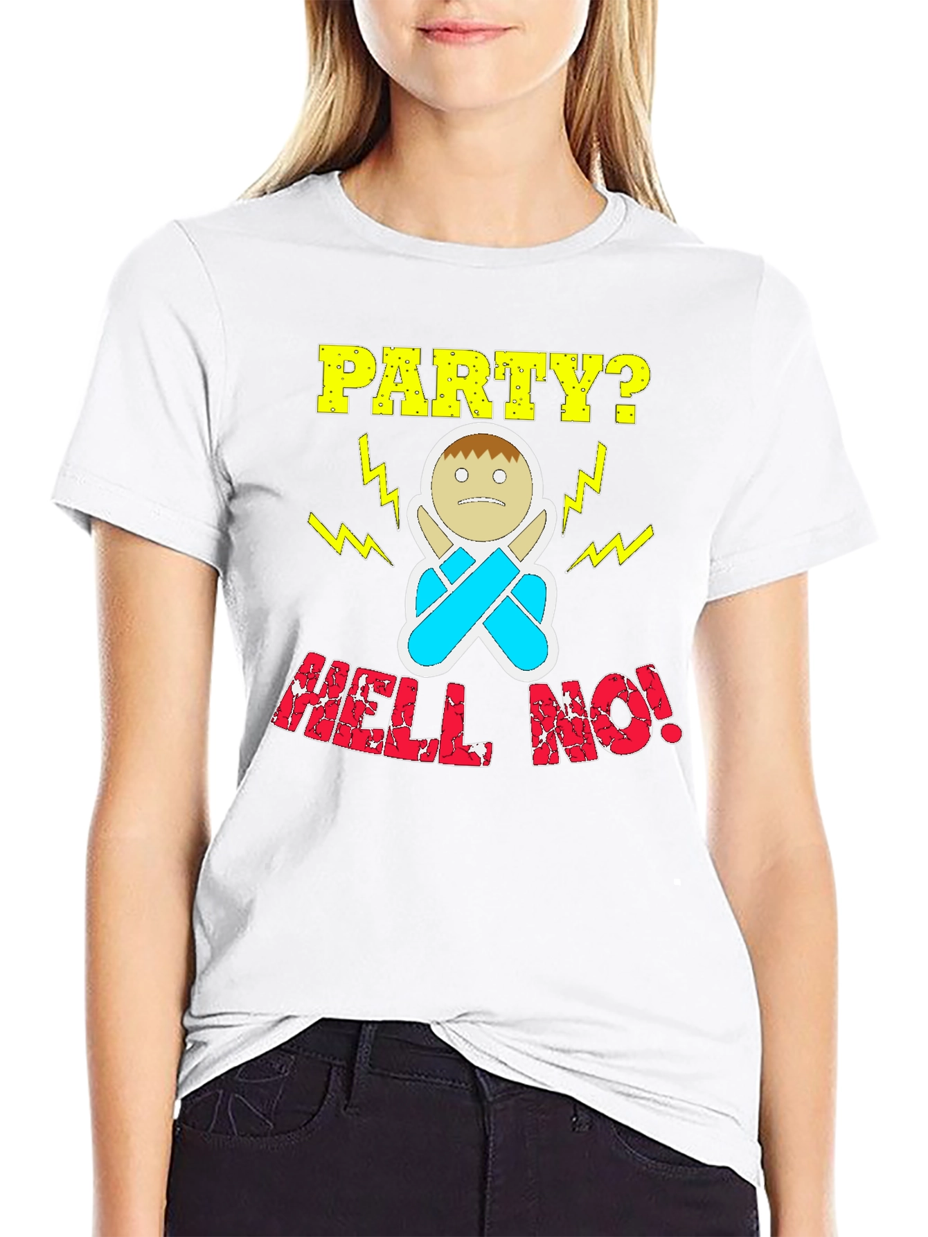 Party? Hell No! Graphic T-Shirt