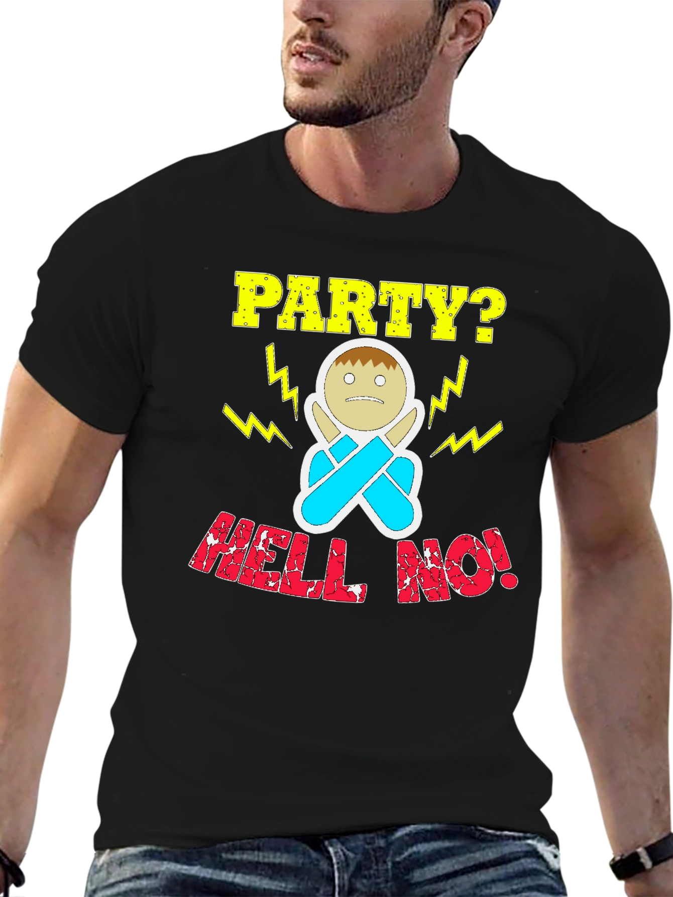 Party? Hell No! Graphic T-Shirt